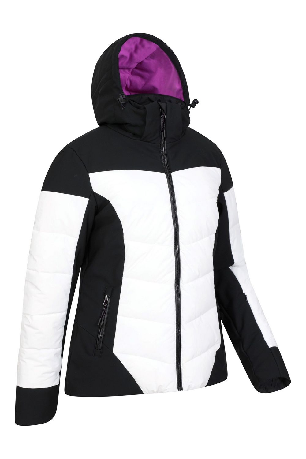 Black Resort RECCO Padded Ski Jacket, Image 4 of 4