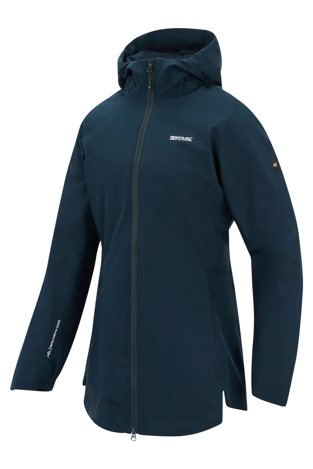 Navy Natalina Waterproof Jacket, Image 3 of 5