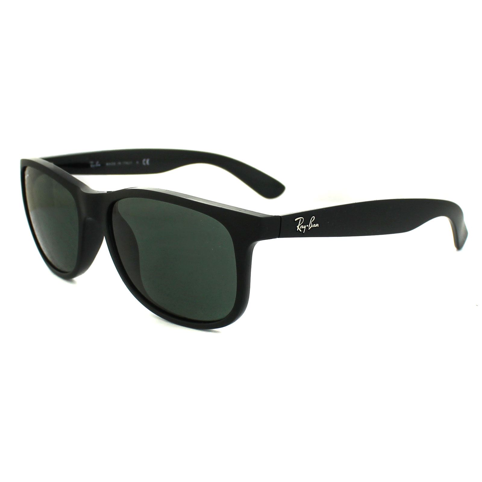 Black Aviator Matte Black Green Andy 4202 Sunglasses, Image 2 of 2