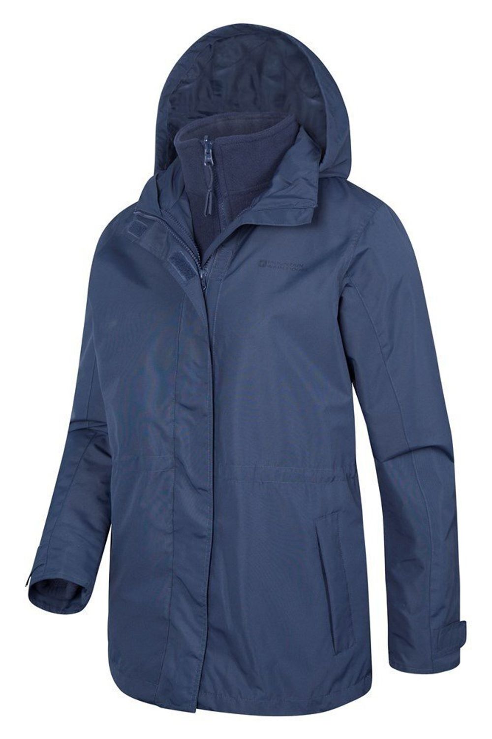 Navy Fell 3 in 1 Water Resistant Jacket, Image 2 of 5