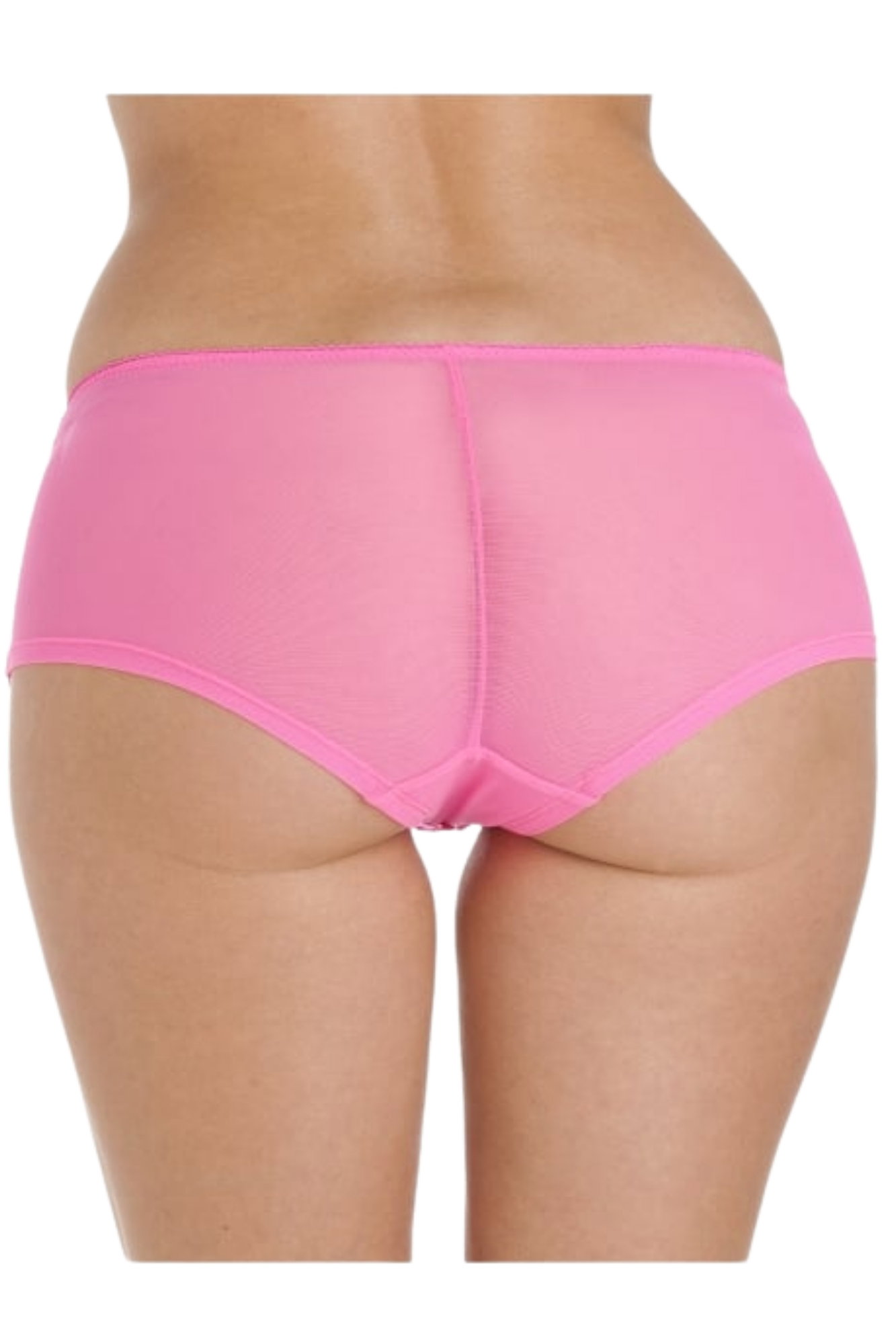 Pink Camille Lingerie Pink 2 Pack  Floral Lace Boxershort, Image 3 of 4