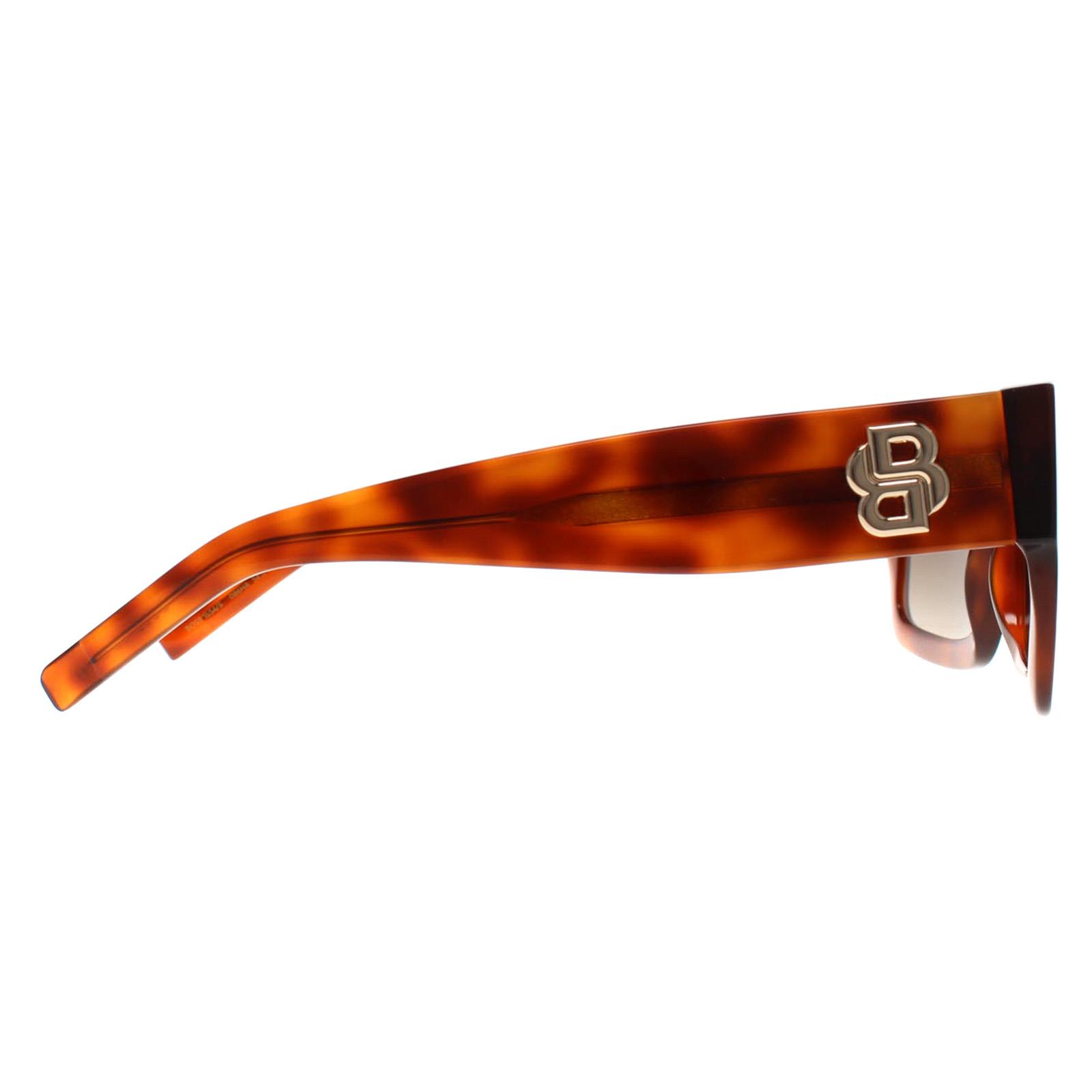 Brown Hugo Boss Brown Rectangle Light Havana Brown Gradient BOSS 1654/S, Image 4 of 4