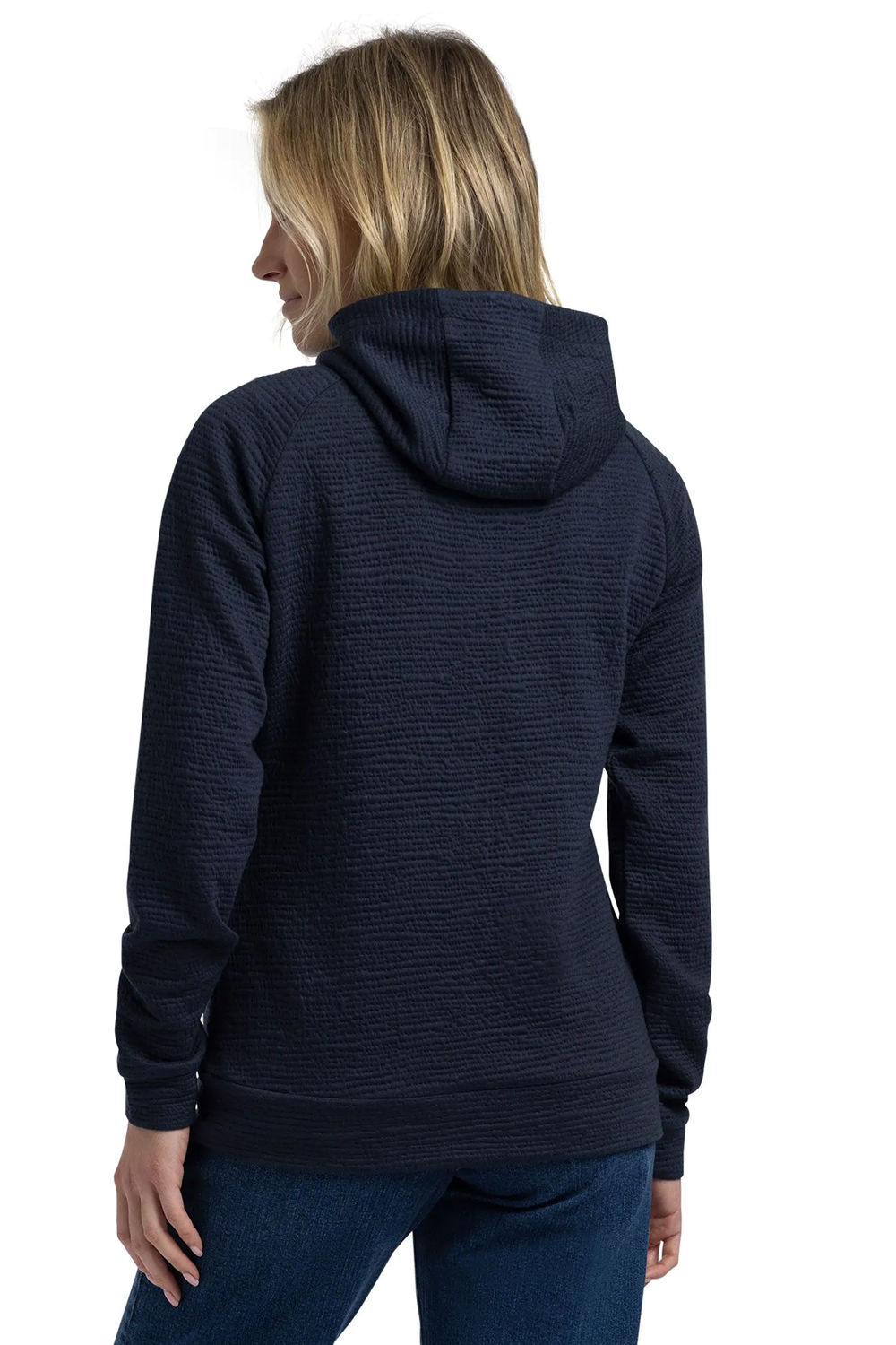Navy Lillie Full Zip Hoodie, Image 4 of 5