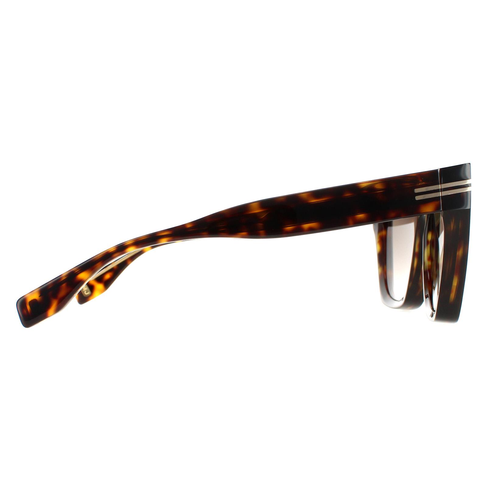 Brown Square Havana Crystal Brown Gradient MJ 1000/S, Image 4 of 4