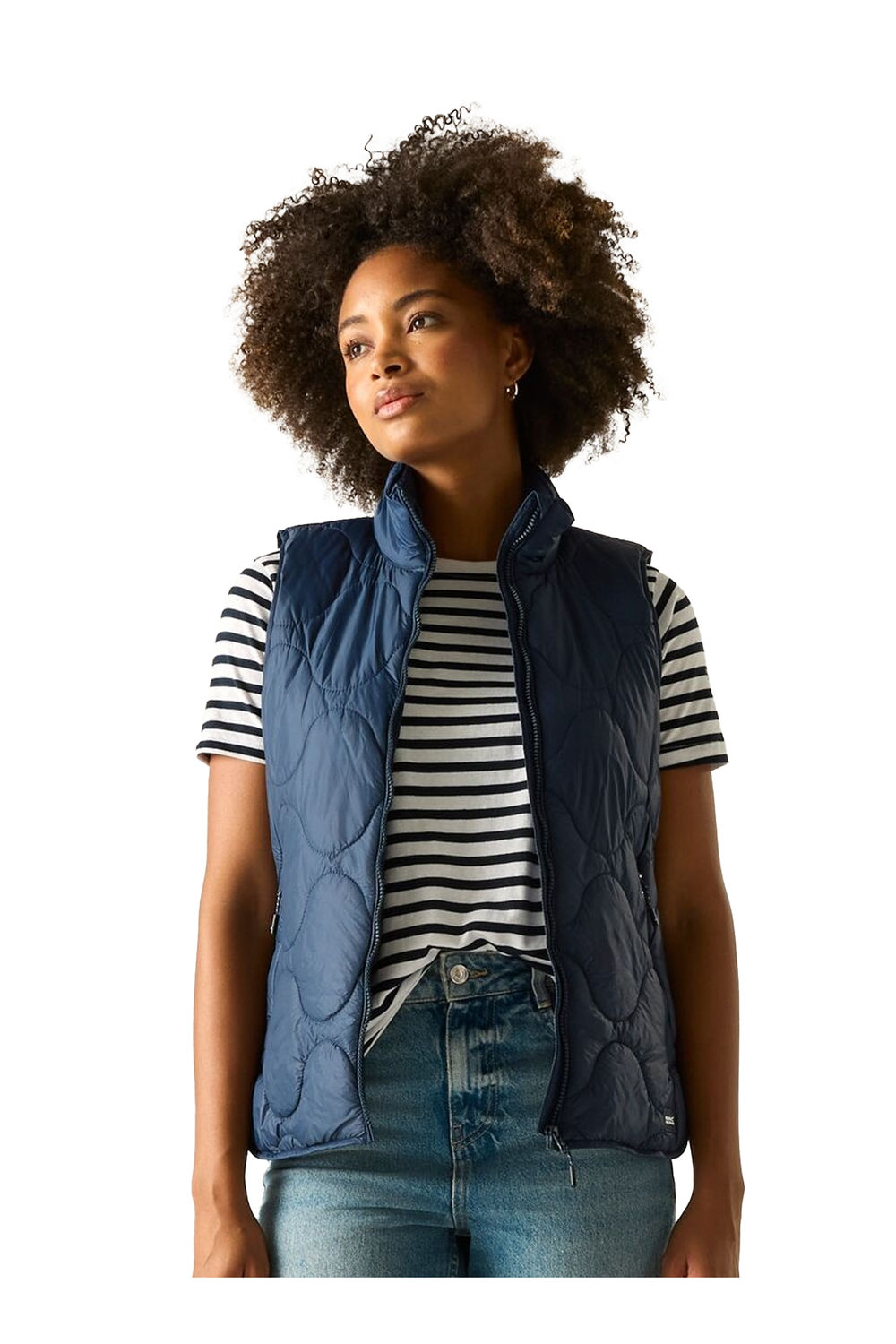 Navy Carlotte Gilet, Image 4 of 4