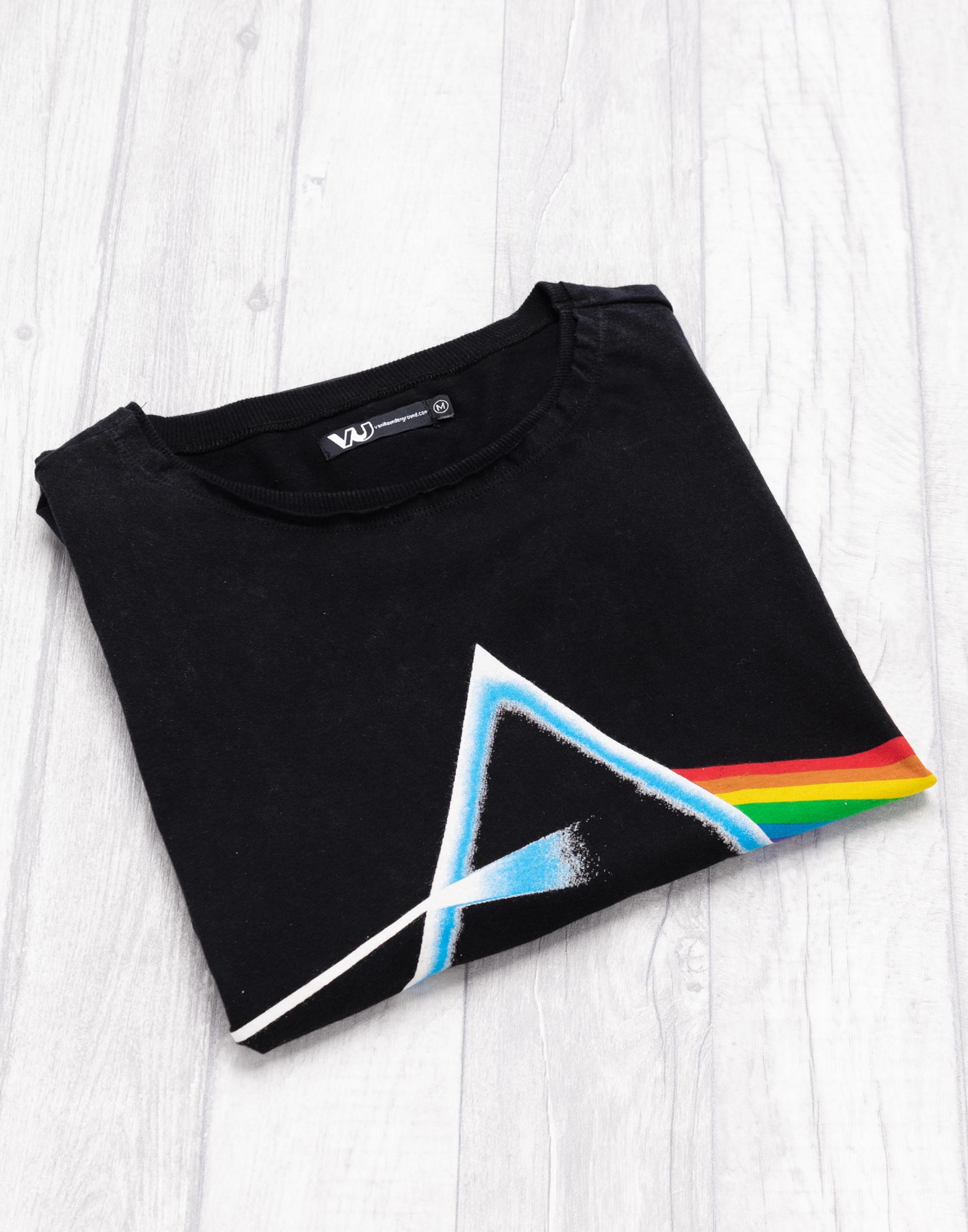 Black Pink Floyd Triangle Unisex T-Shirt, Image 4 of 6