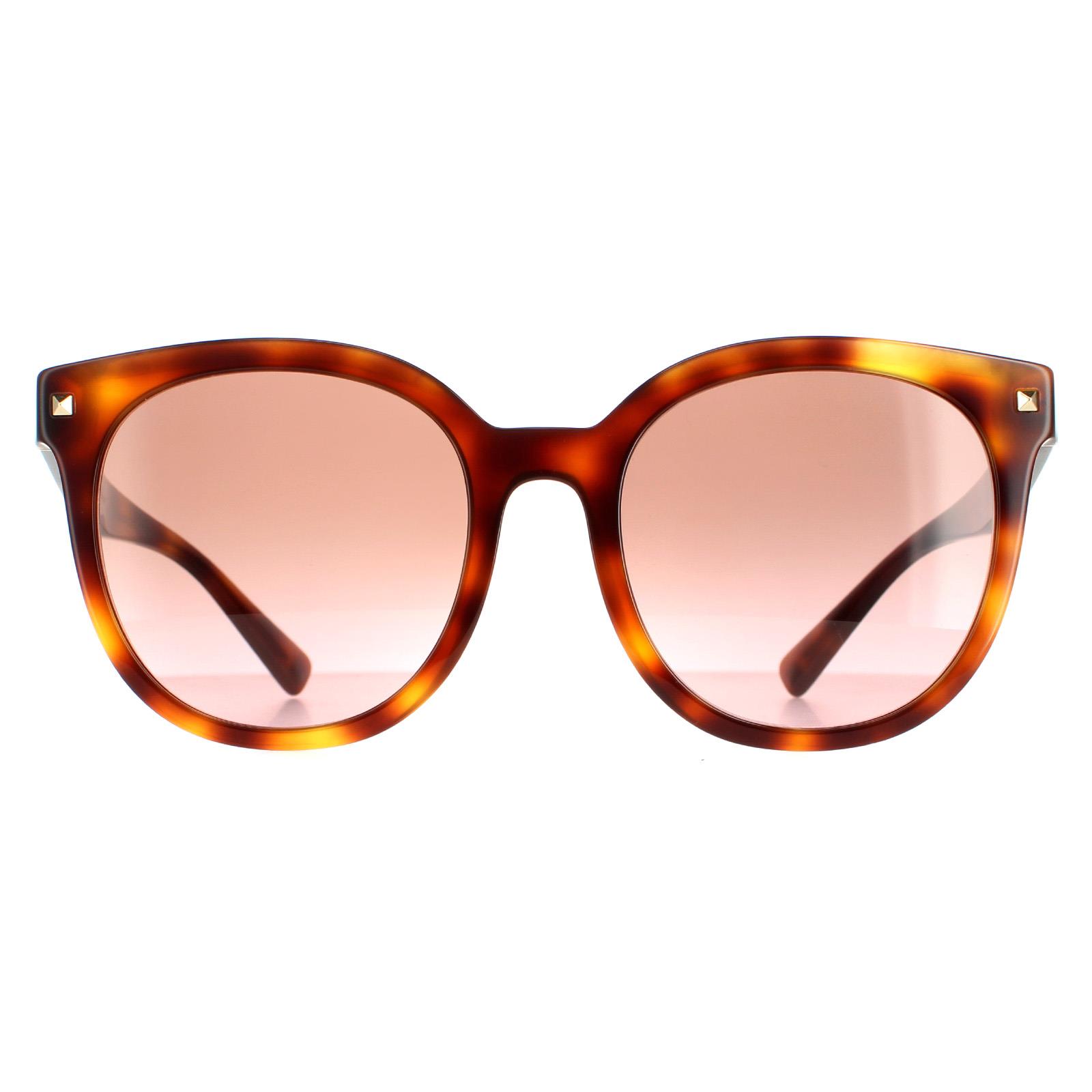 Brown Round Havana Violet to Brown Gradient VA4083, Image 1 of 4