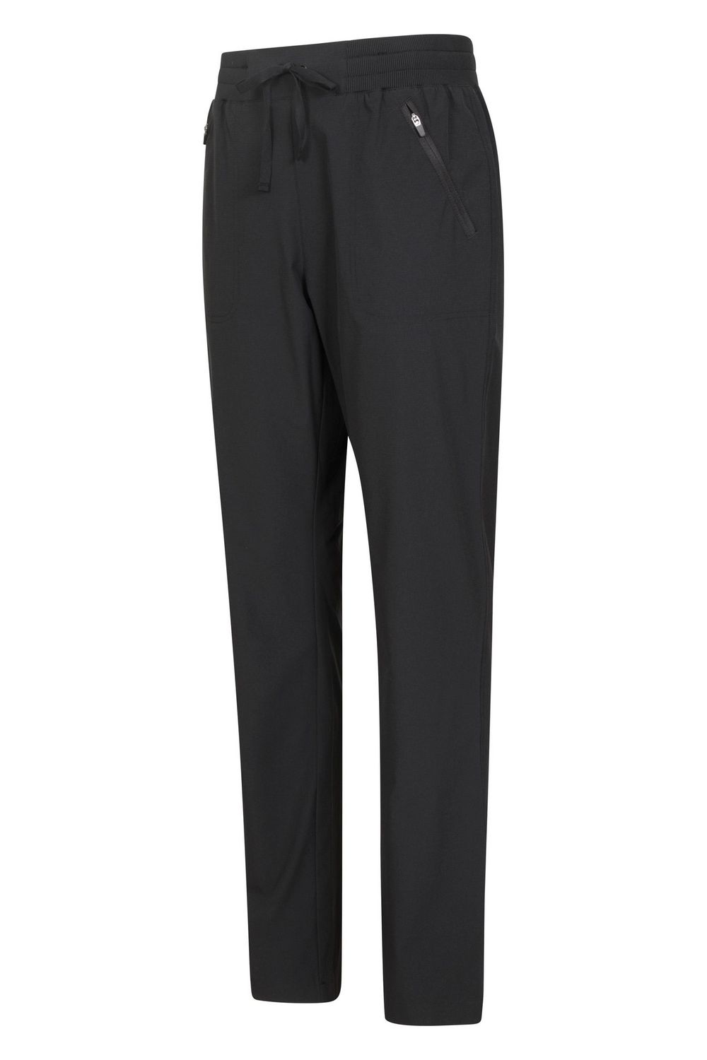 Black Mountain Warehouse Black Explore Hiking Trousers, Image 3 of 4