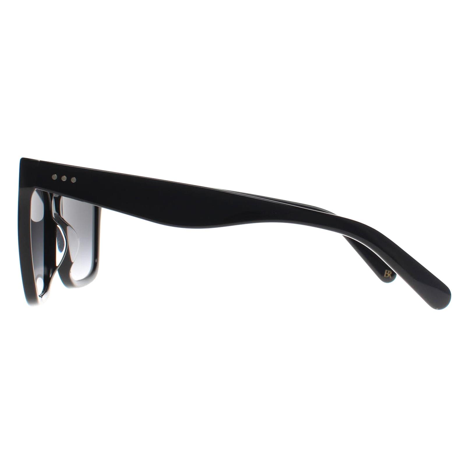 Black Banana Republic Black Square Black Dark Grey Gradient BR 3006/S, Image 3 of 4