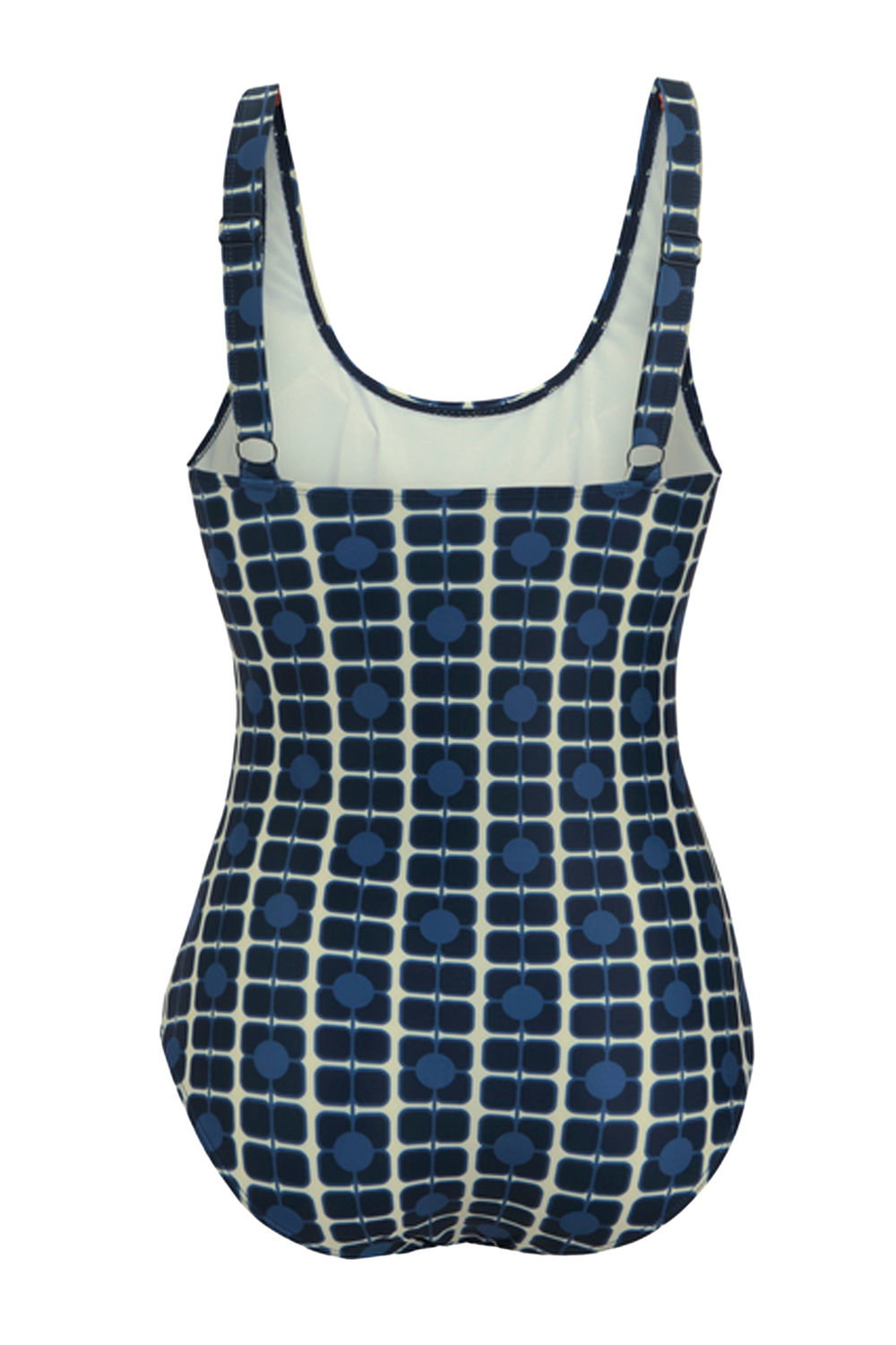 Navy Orla Kiely Poppy One Piece Swimsuit, Image 2 of 4