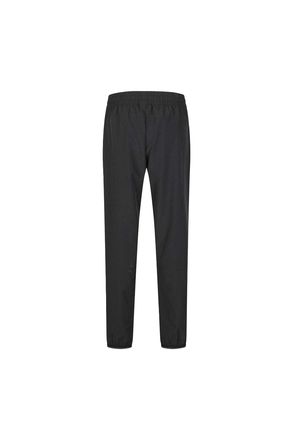 Black Plain Cuffed Trousers, Image 2 of 4