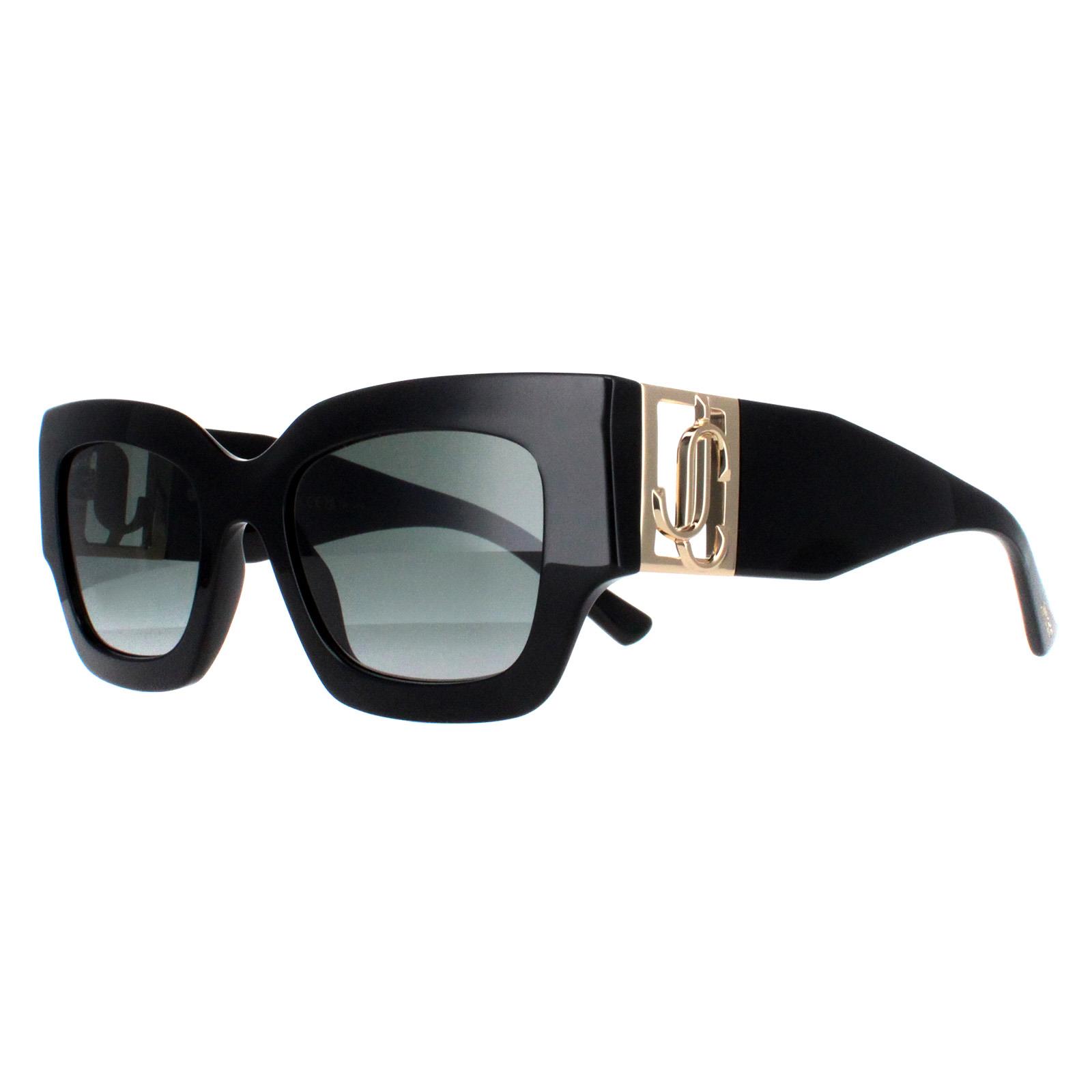 Black Jimmy Choo Black Square Black Grey Gradient NENA/S, Image 2 of 4