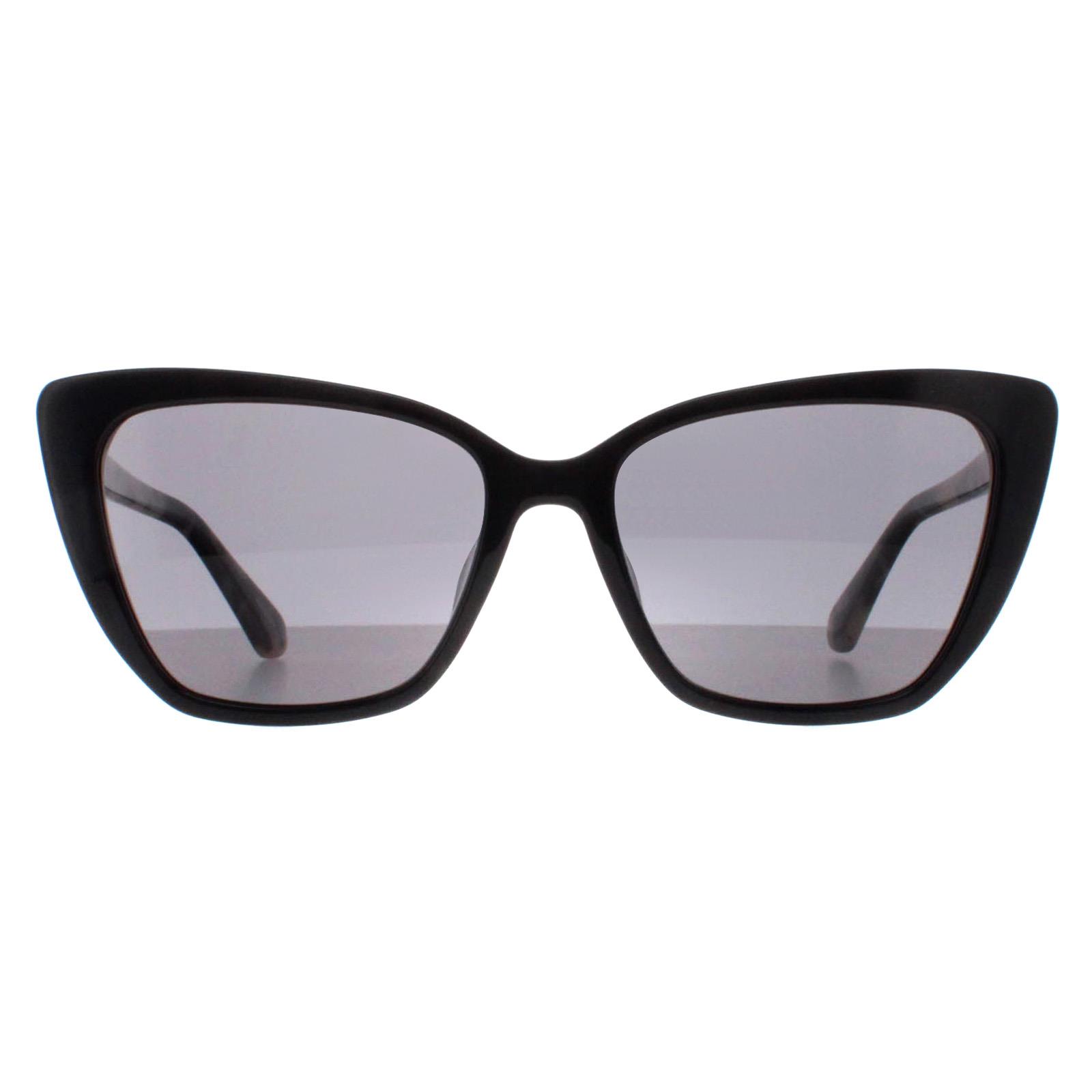 Black Kate Spade Black Cat Eye Black Grey Polarized Lucca/G/S, Image 1 of 4