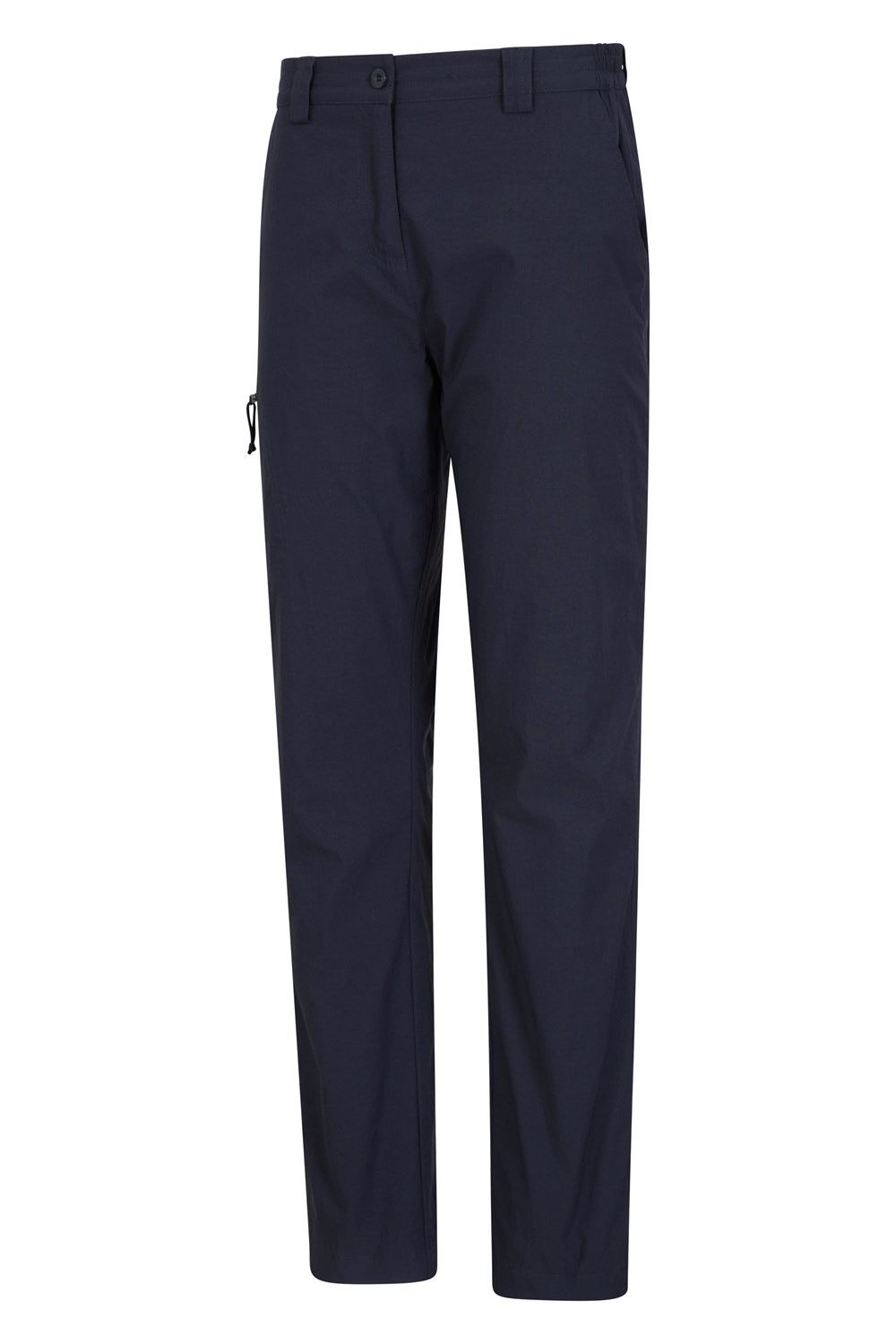 Navy Hiker Stretch Short Winter Trousers, Image 3 of 4