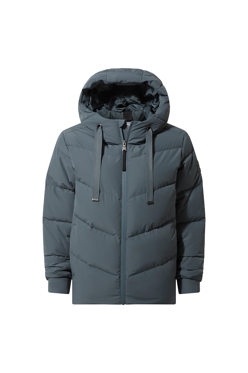 Grey Raleigh Luxe Shower Resistant Down Jacket, Image 6 of 6