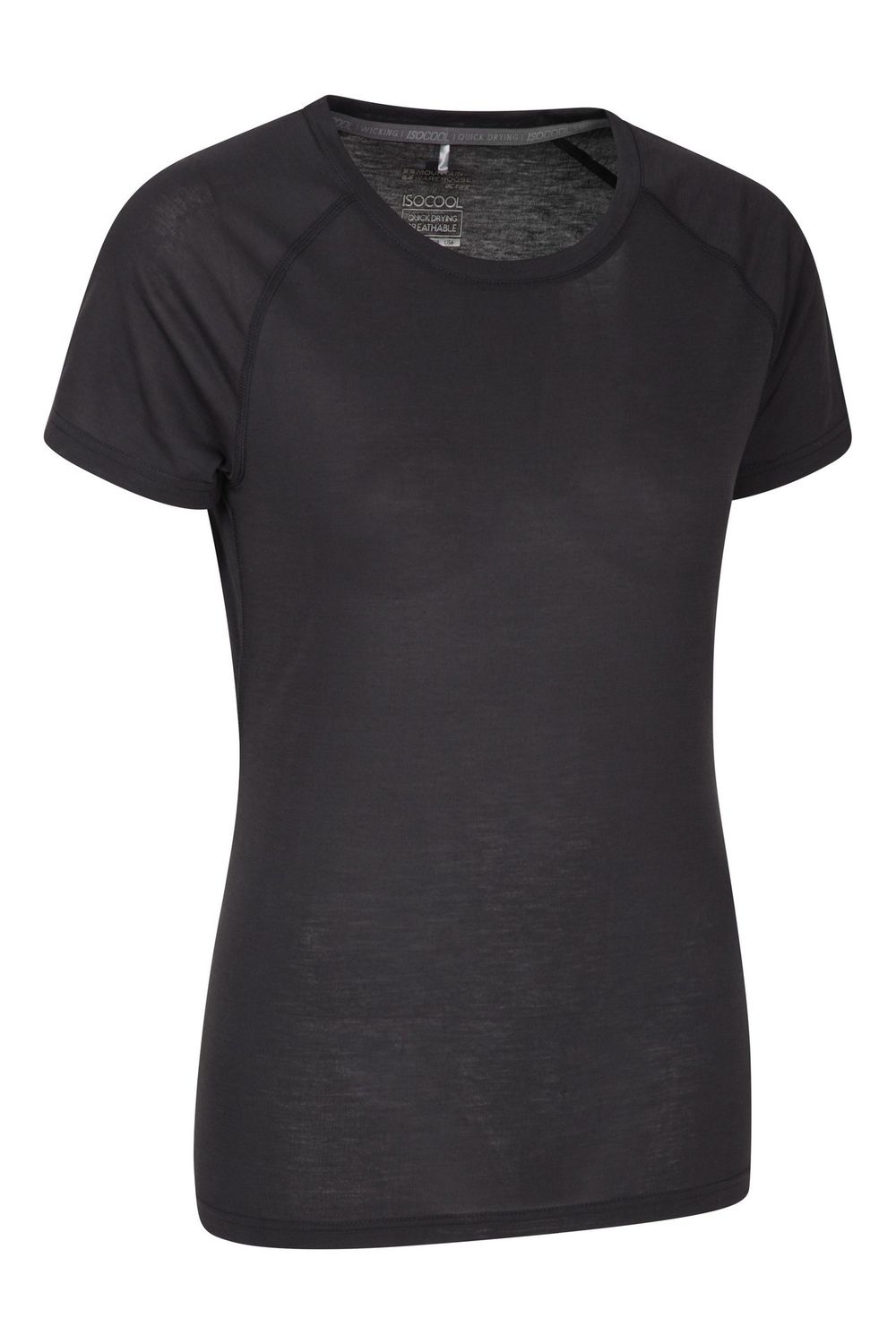 Black Quick Dry TShirt, Image 2 of 3