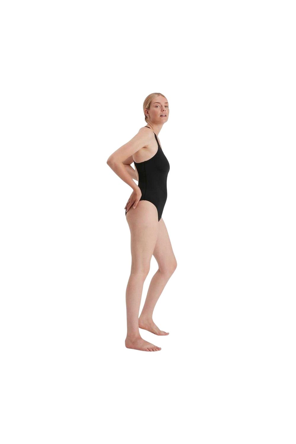 Black Medalist One Piece Swimsuit, Image 4 of 4