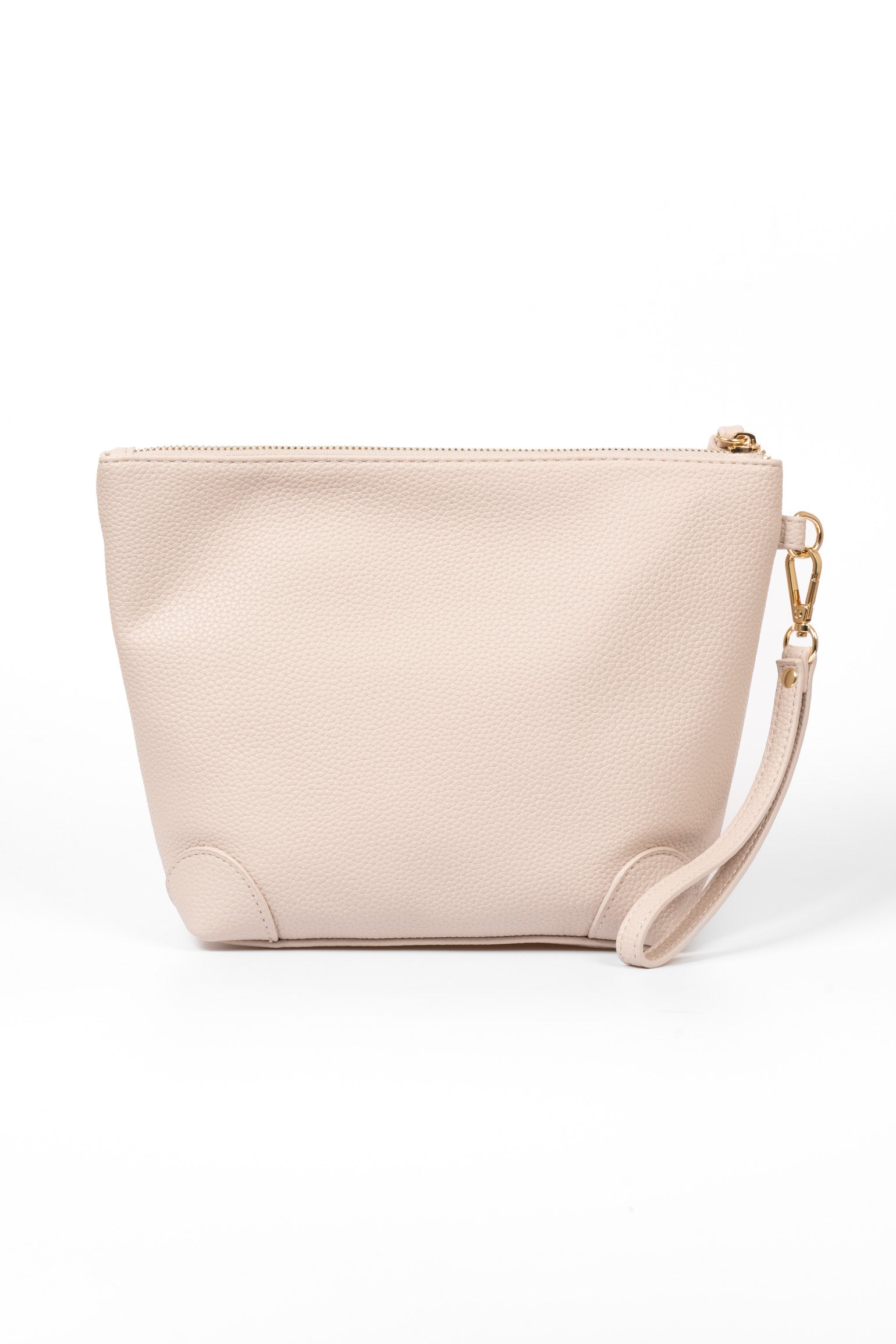Beige Etre Beige Faux Leather Medium Wash Bag, Image 2 of 2