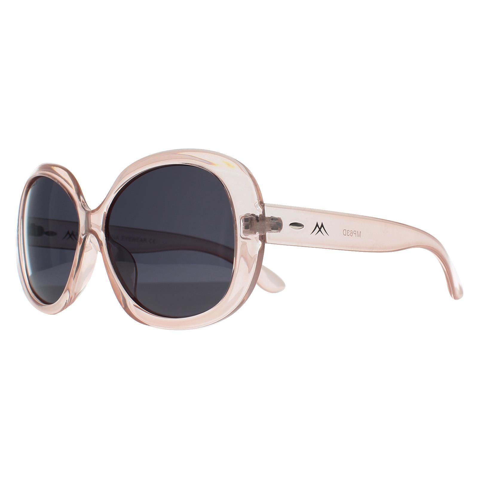 Pink Round Transparent Pink Smoke Polarized MP63, Image 2 of 4