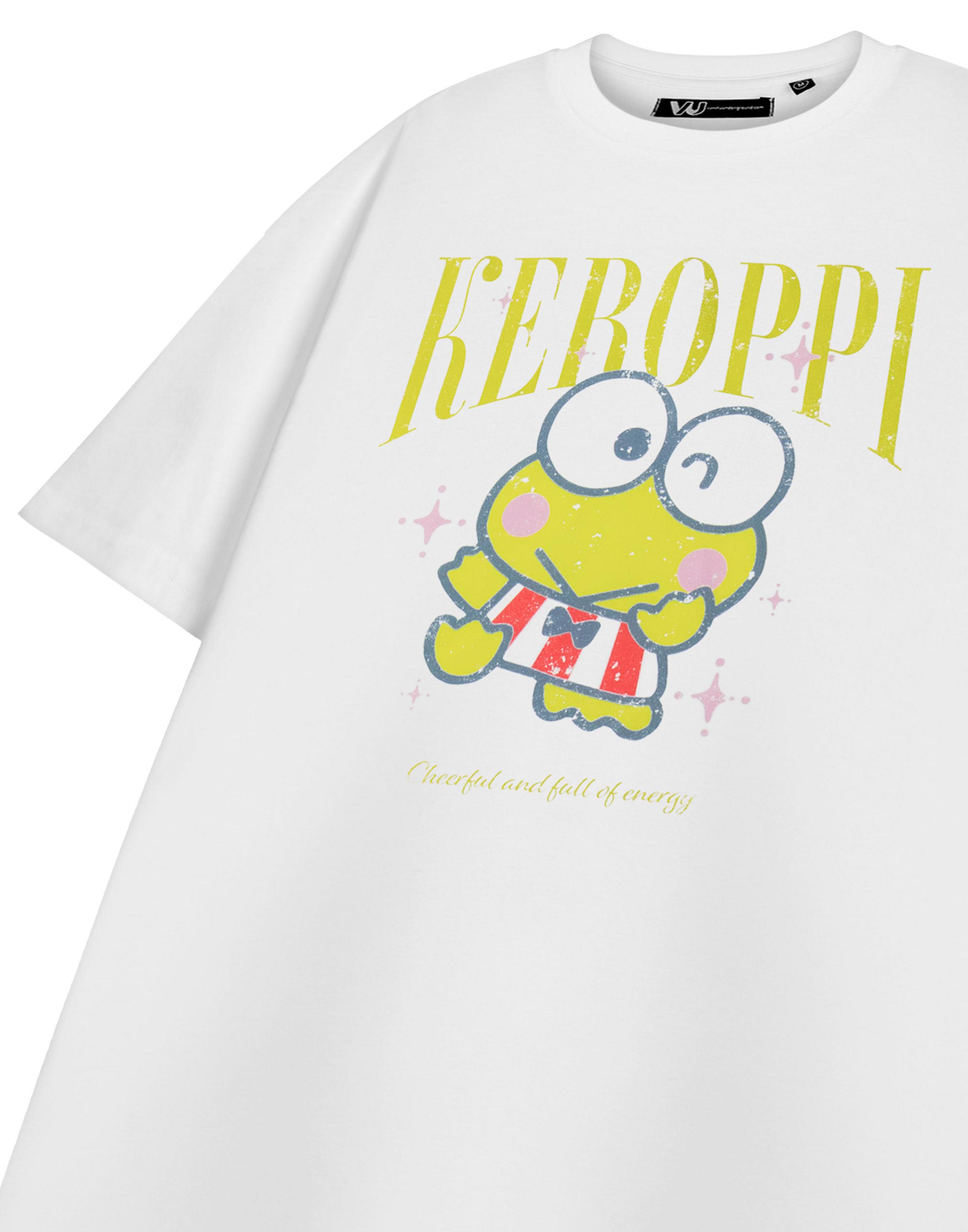 White Hello Kitty Keroppi XX-Large T-Shirt, Image 5 of 6