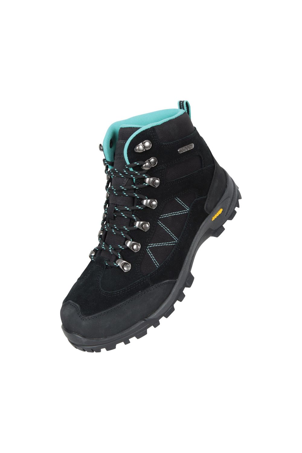 Black Storm Suede Waterproof Hiking Boots, Image 1 of 6