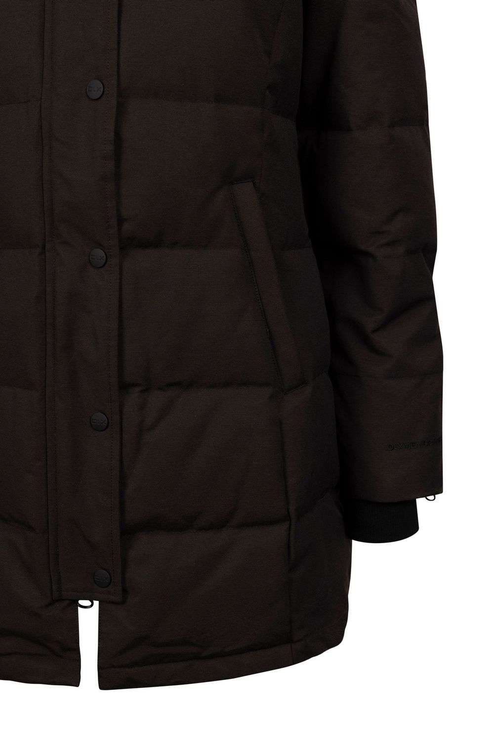 Black Trespass Black Lainey DLX Down Jacket, Image 3 of 4