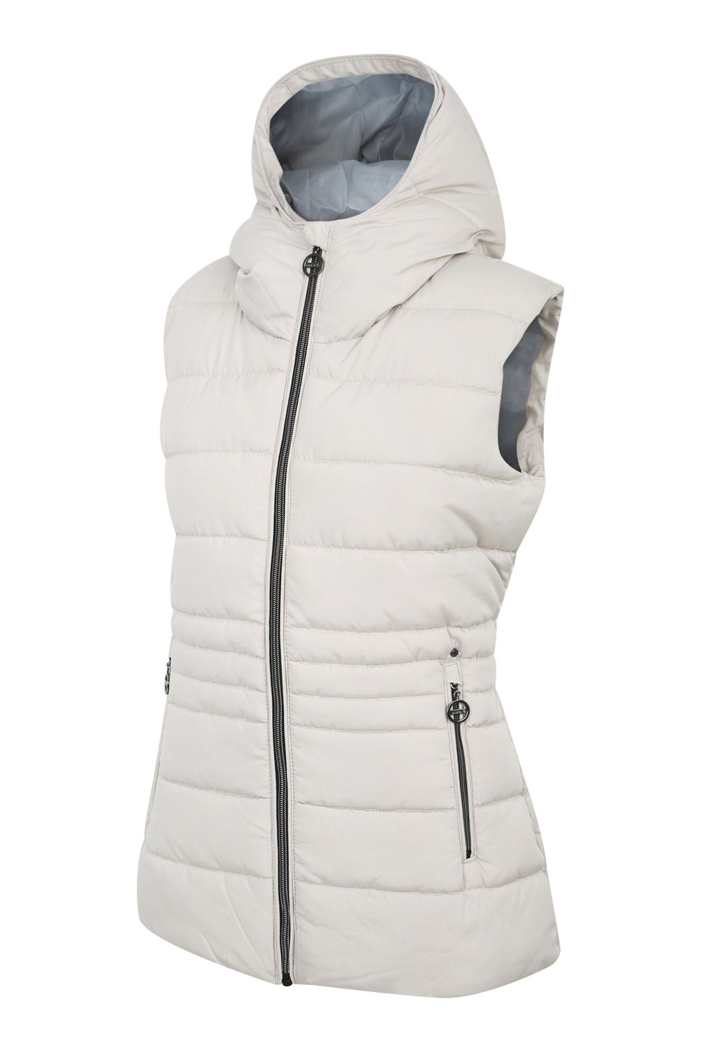 Grey Reputable Padded Gilet, Image 3 of 4