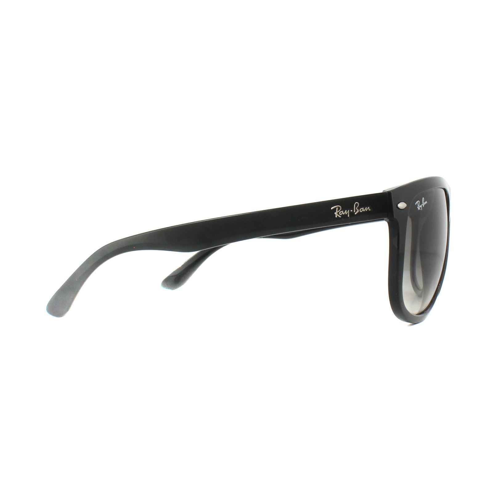 Black Ray-Ban Black Rectangle Black Grey Gradient 4147 Sunglasses, Image 4 of 4