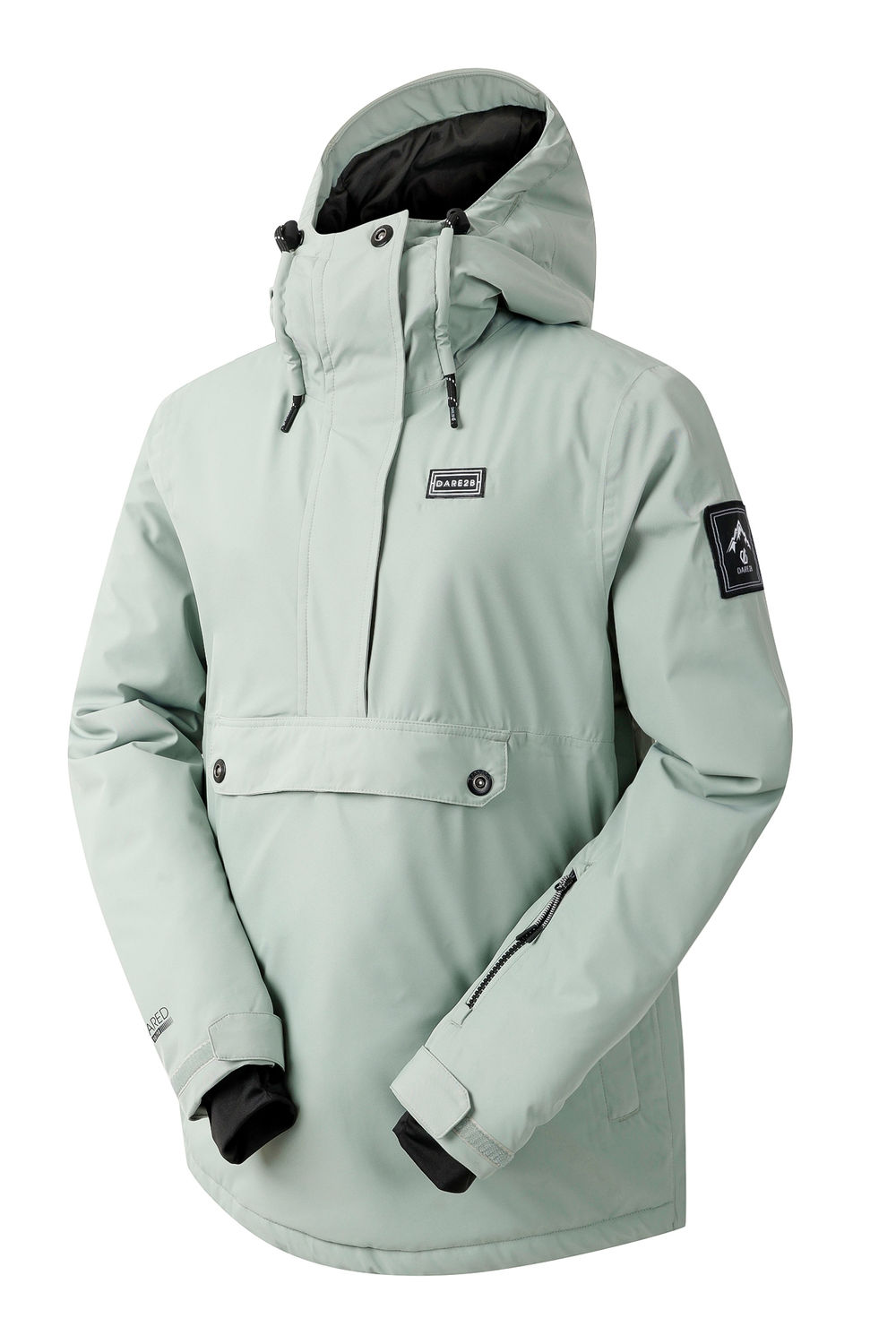 Pale Green Snowburst II Overhead Ski Jacket, Image 4 of 5