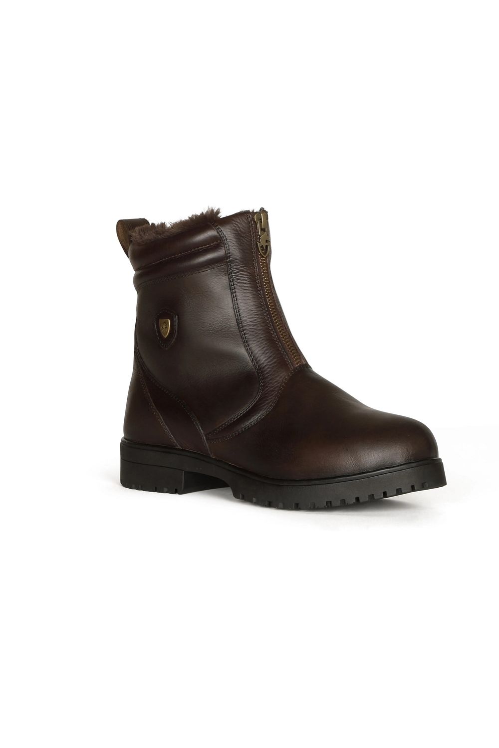 Brown Atri Zip Country Boots, Image 1 of 4