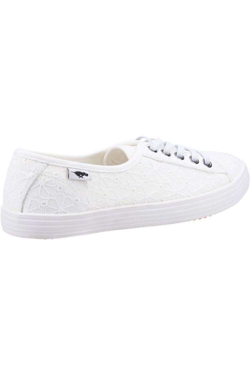 White Chow Chow Elsie Eyelets Pumps, Image 2 of 4