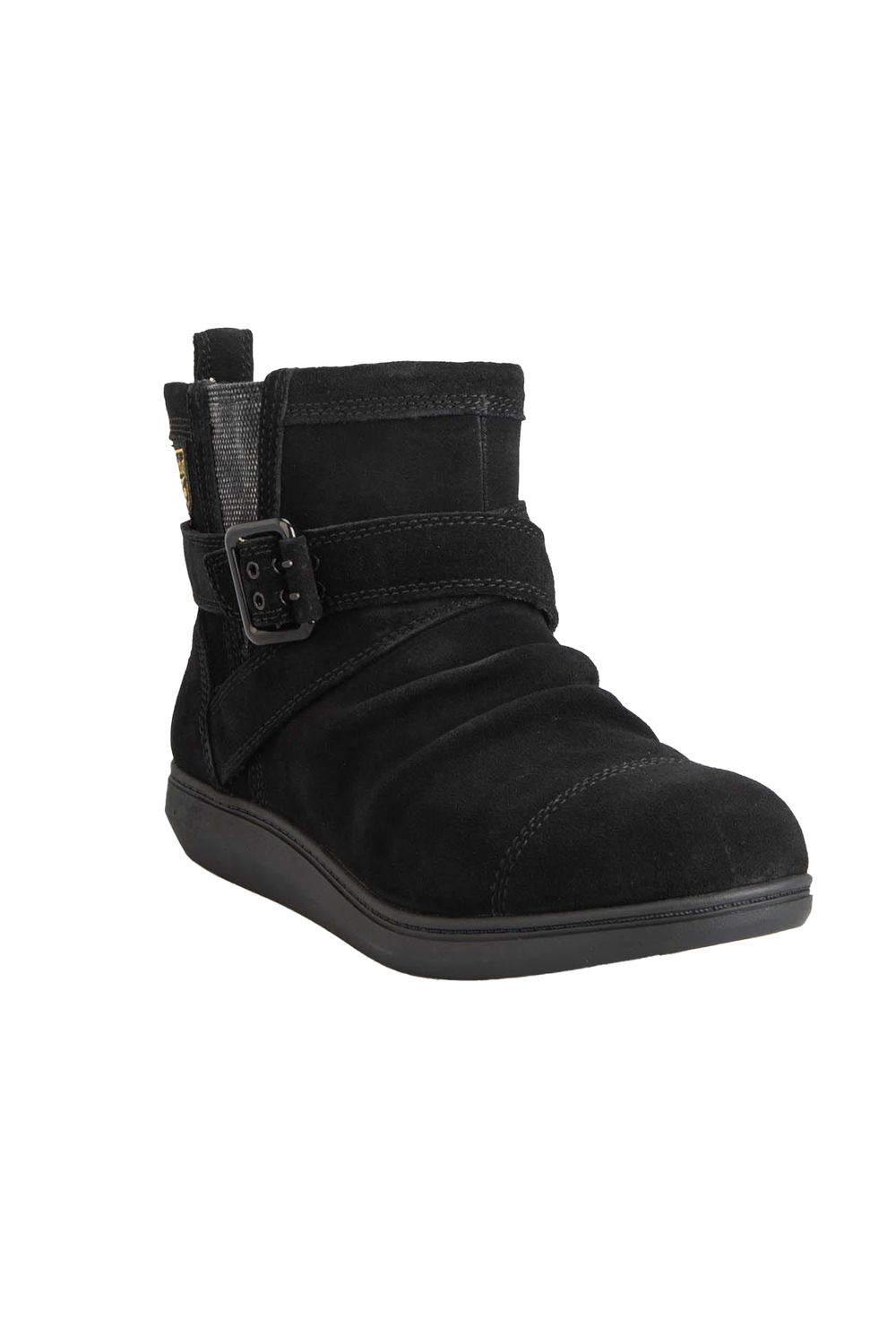 Black Mint Suede Ankle Boots, Image 1 of 4