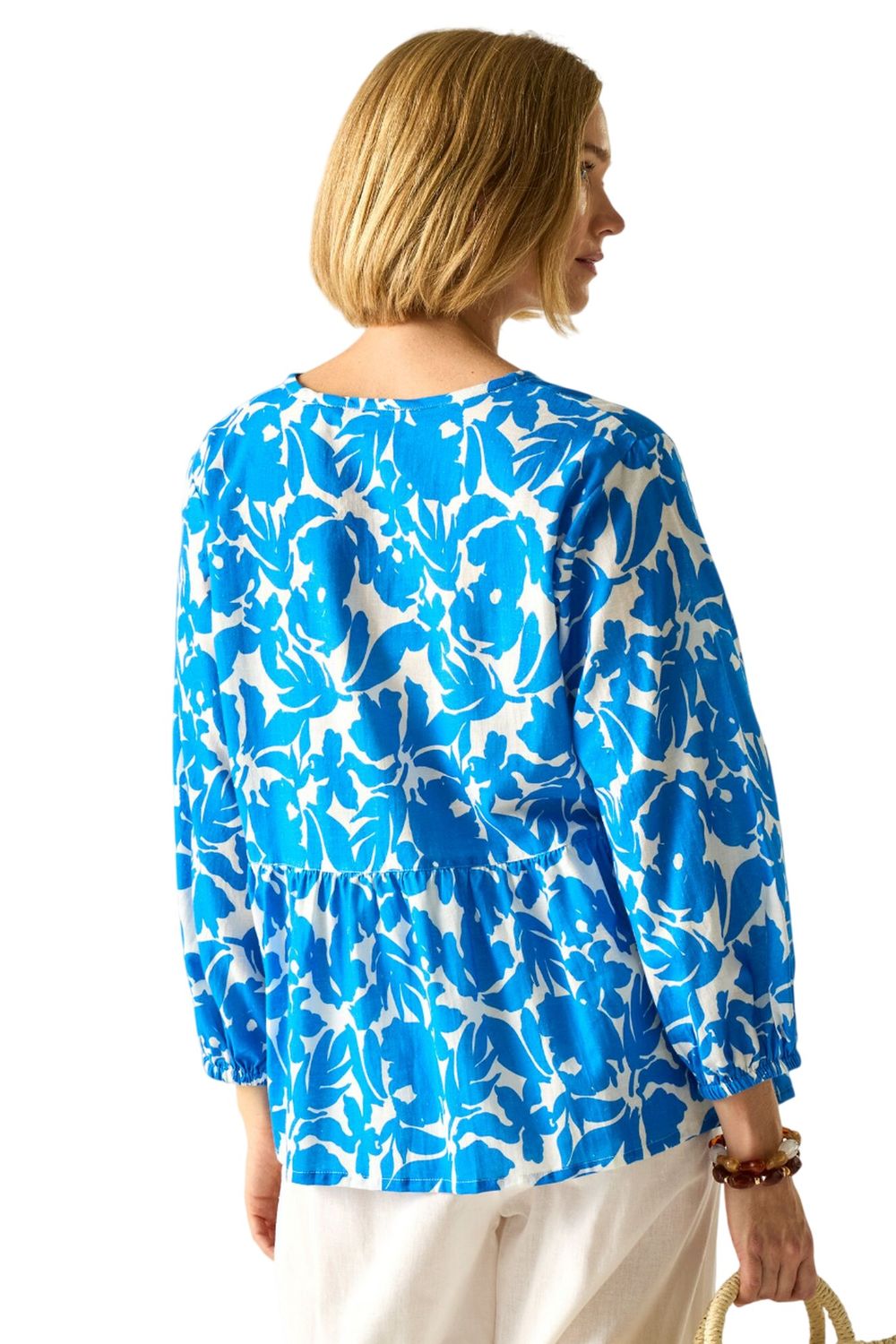 Blue Primden Fleur Bloom Shirt, Image 2 of 4