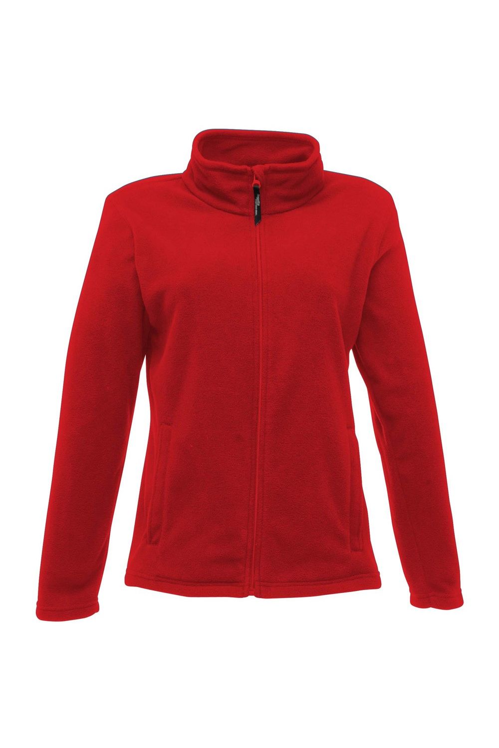 Red Microfleece Full Zip Jacket, Image 2 of 3