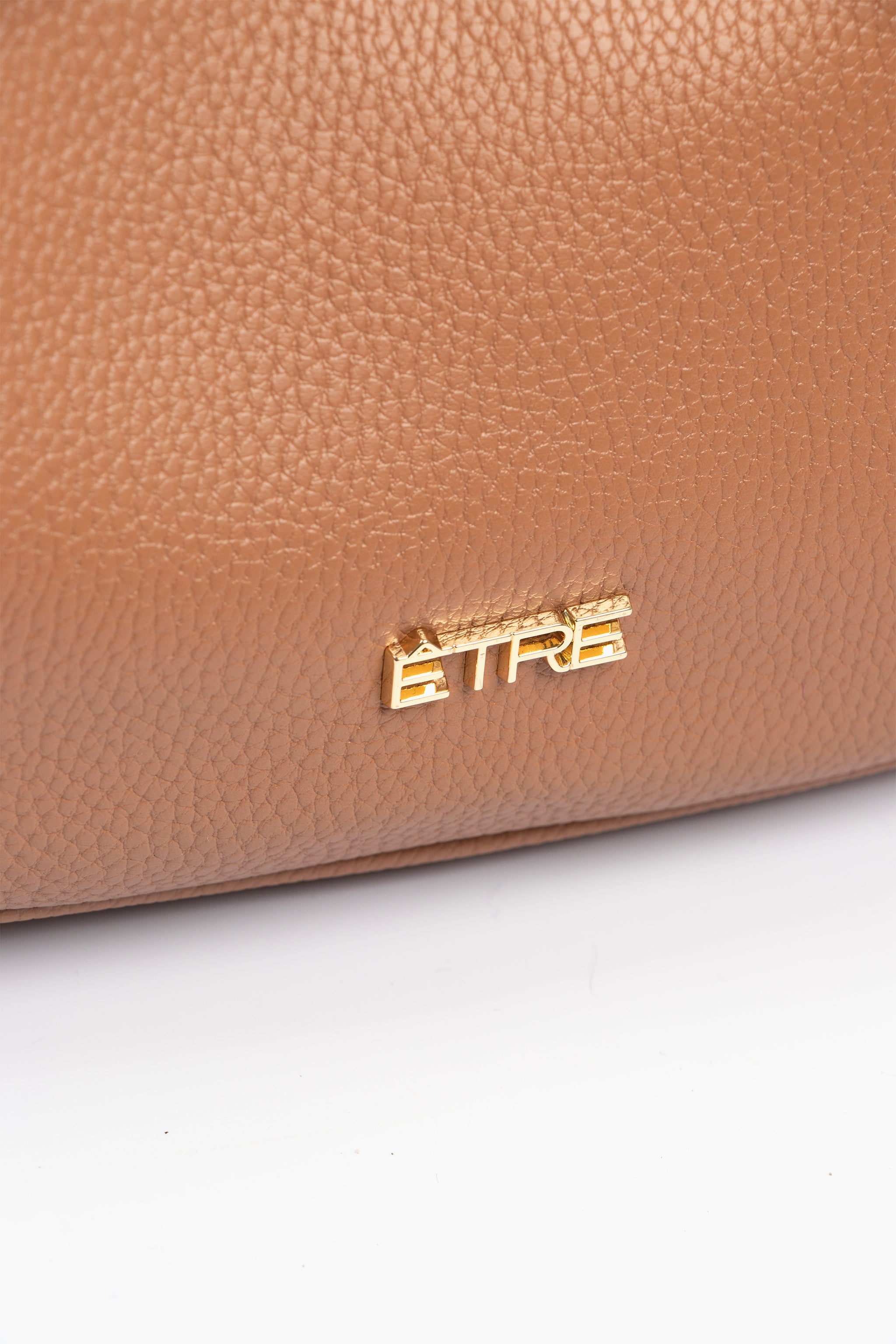 Tan Etre Tan Faux Leather Half Moon Crossbody Bag, Image 5 of 5