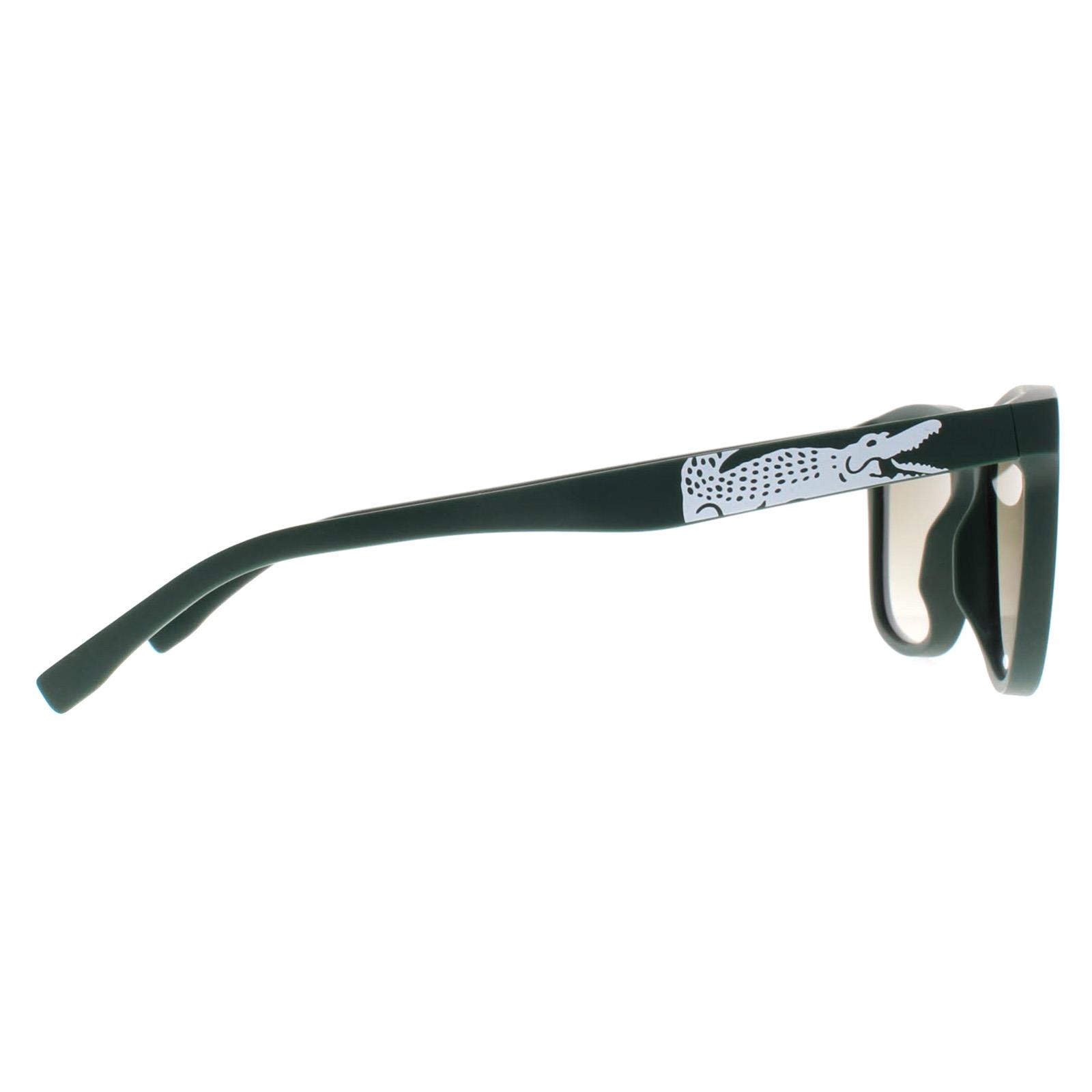 Green Lacoste Green Rectangle Matte Green Grey L929SE, Image 4 of 4