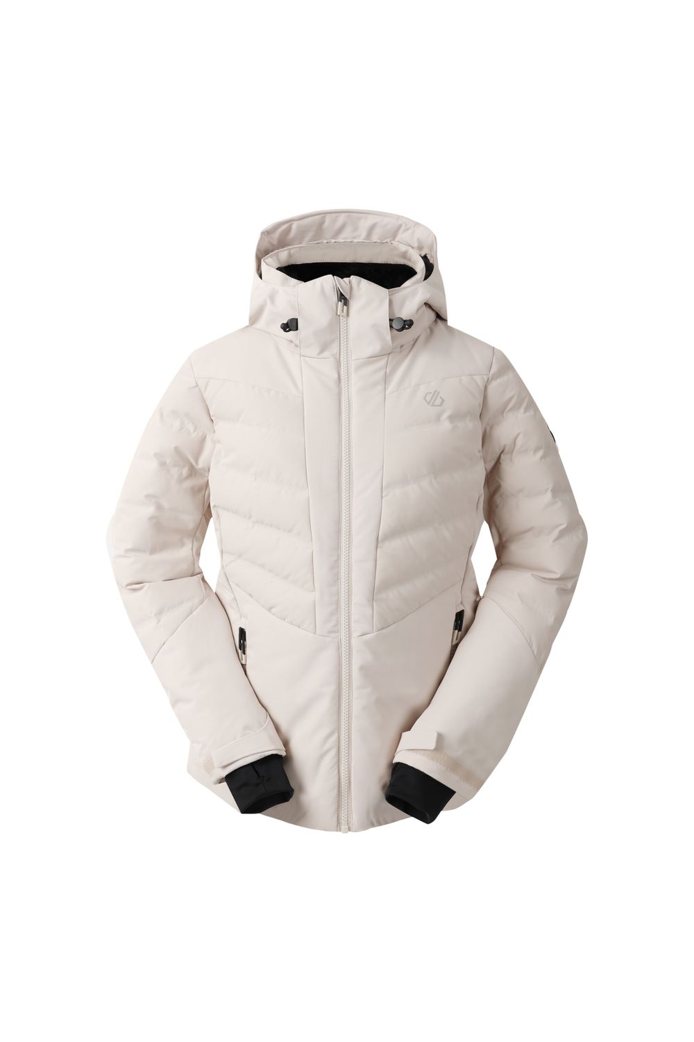 Light Grey Gliding Waterproof Ski Jacket, Image 2 of 5