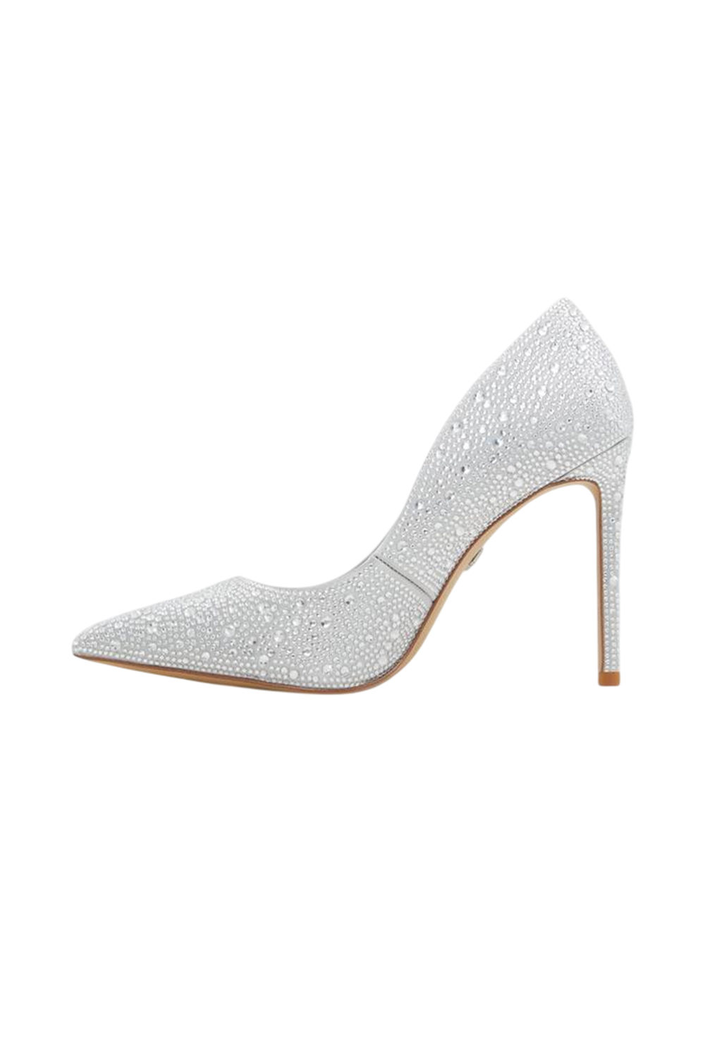 Silver Stessy2.0 Sparkling Party Court Shoes, Image 3 of 5