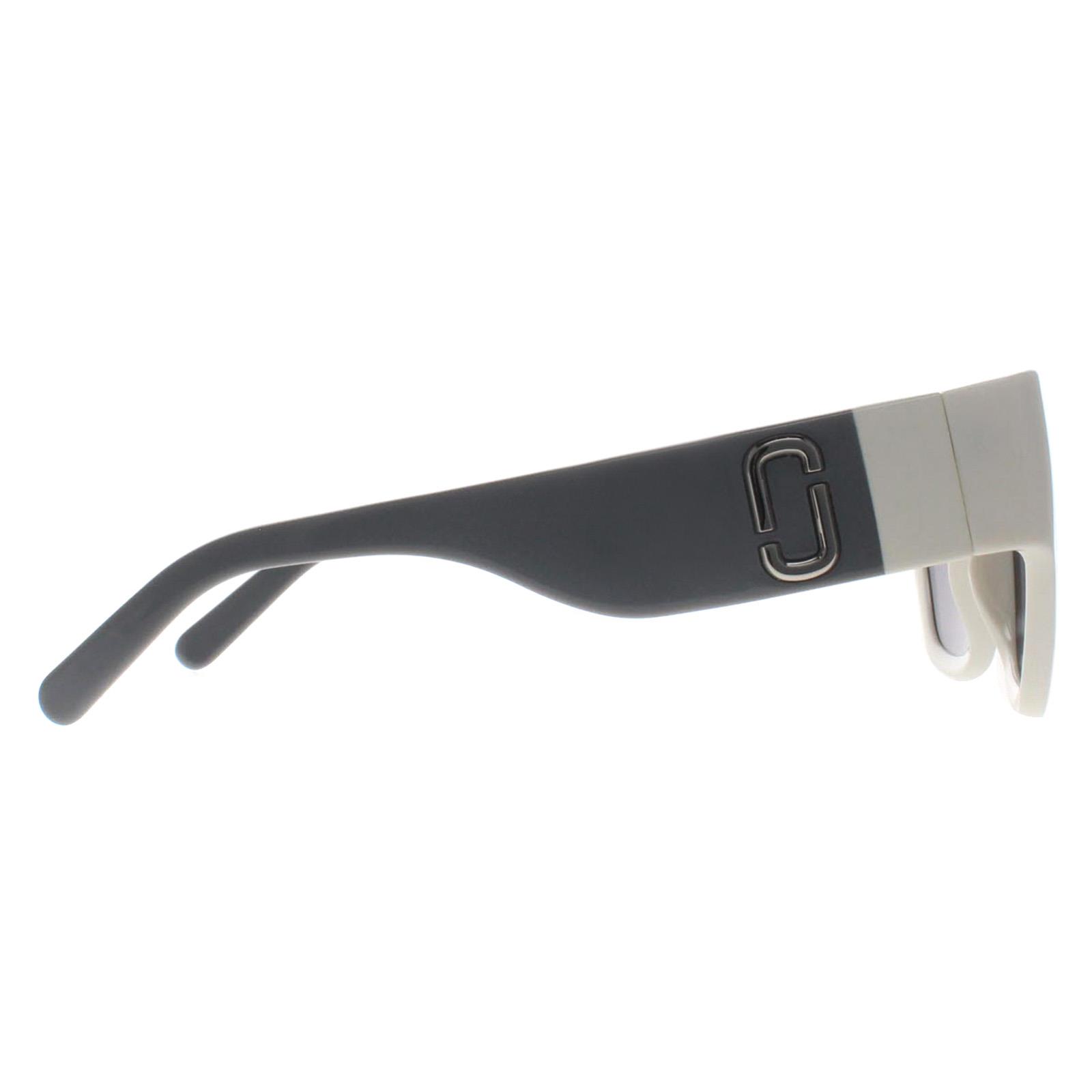 White Marc Jacobs White Cat Eye Ivory Gray MARC 724/S, Image 4 of 4