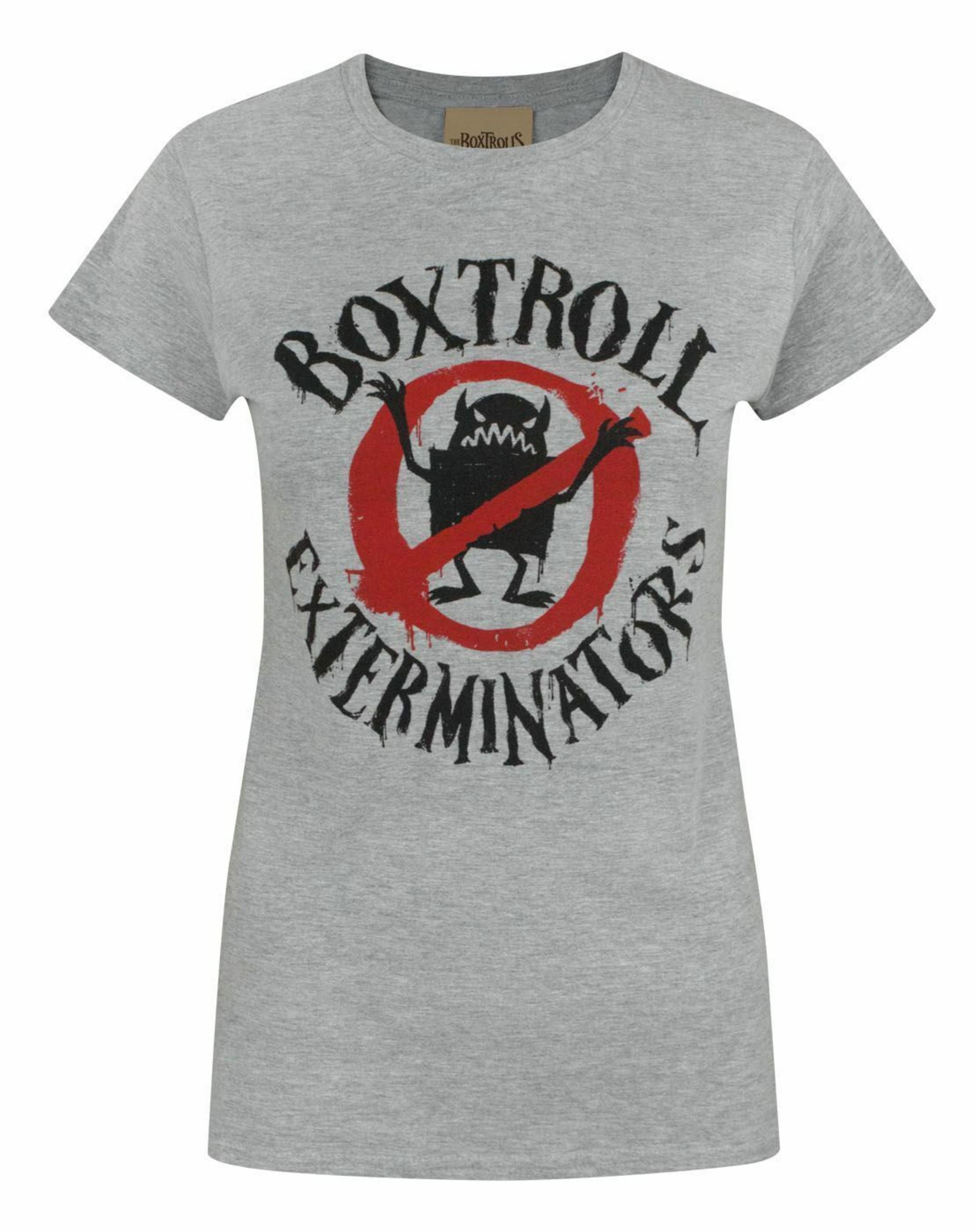 Grey Boxtrolls Exterminators Women's T-Shirt, Image 1 of 3