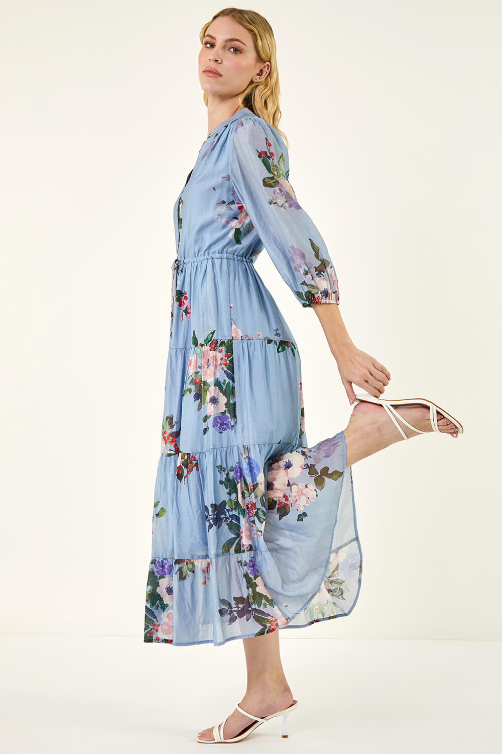 deep purple midi dress Deep Purple Crinkled Lace Detail Midi Dress