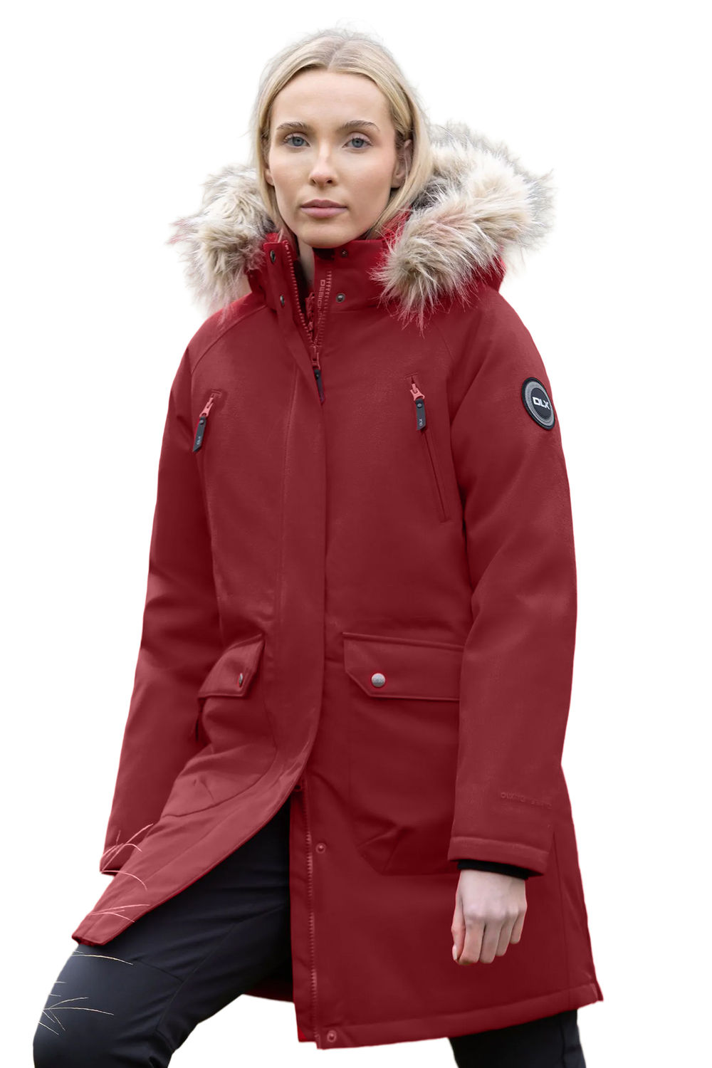 Wine Trespass Wine Dana Down Jacket, Image 5 of 5