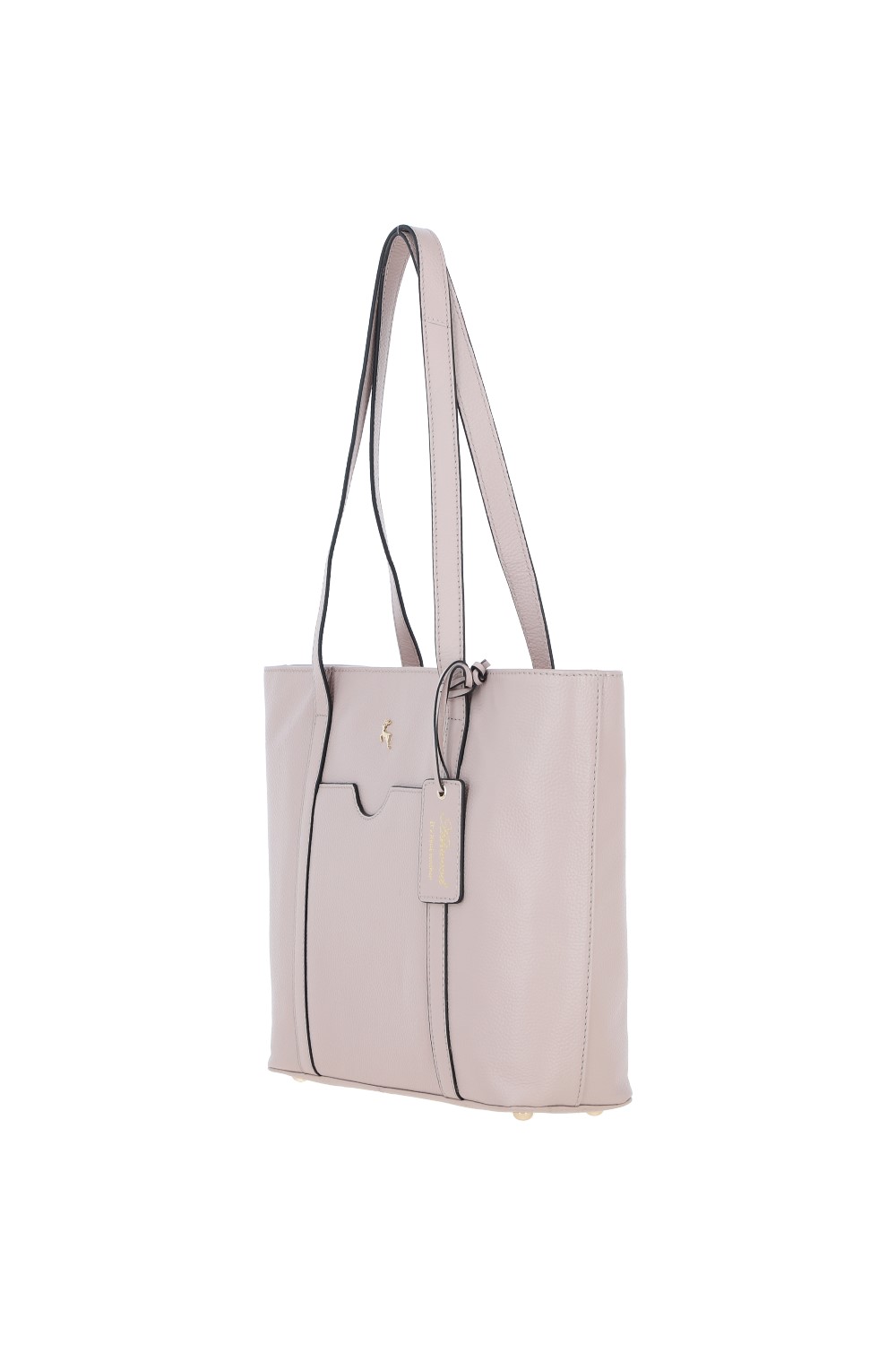 Beige 'Rosara' Real Leather Shoulder Bag, Image 3 of 5