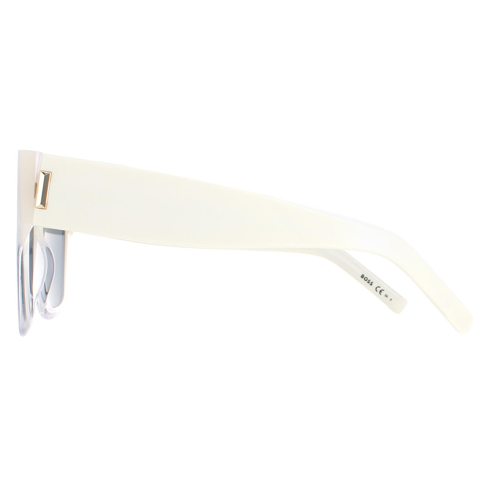 White Square Shaded Ivory Grey BOSS 1386/S, Image 3 of 4