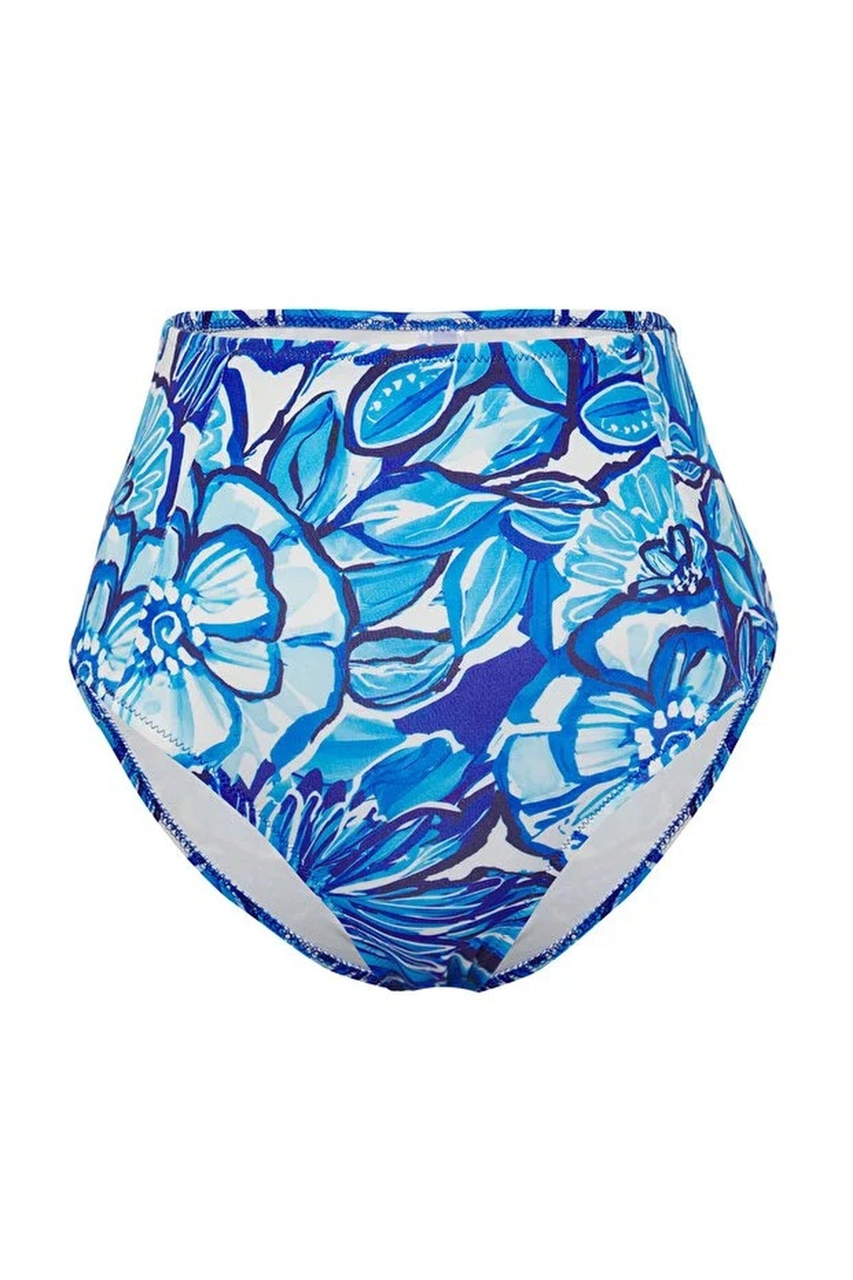 Multi WOVCOR Multi Super High Waist Shaping Hipster Bikini Bottom with Contoured Fit, Image 2 of 5