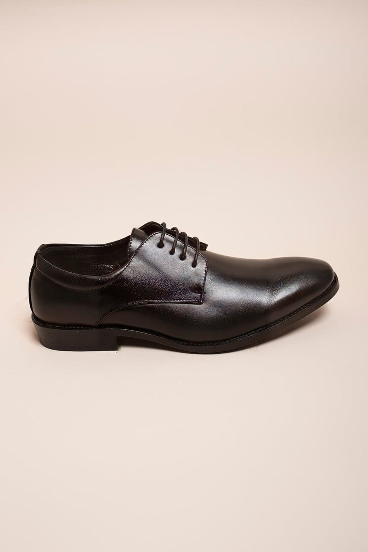 Black Jaxon Lace Up Derby Formal Dress Work Shoes, Image 4 of 5
