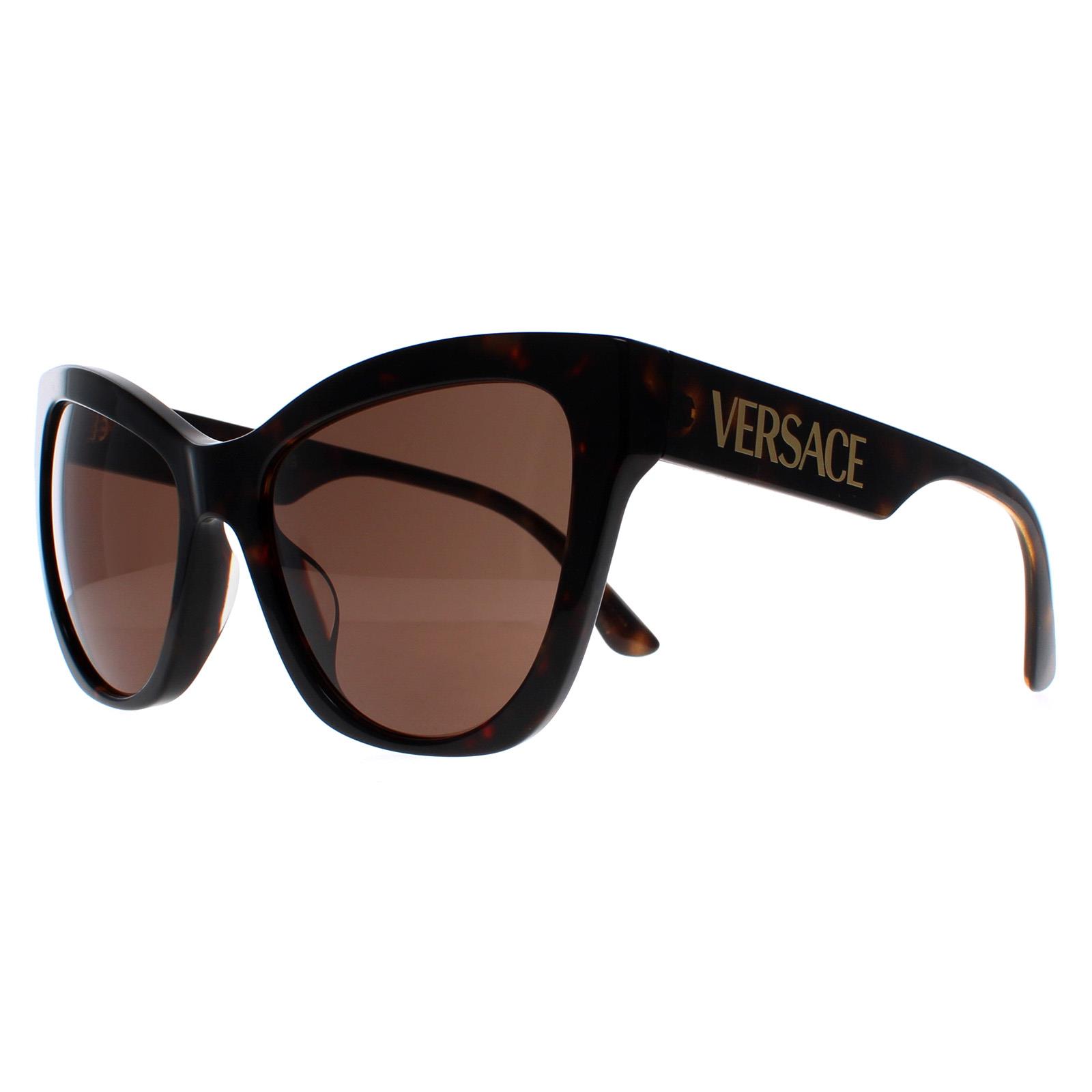 Brown Cat Eye Havana Dark Brown VE4417U, Image 2 of 6