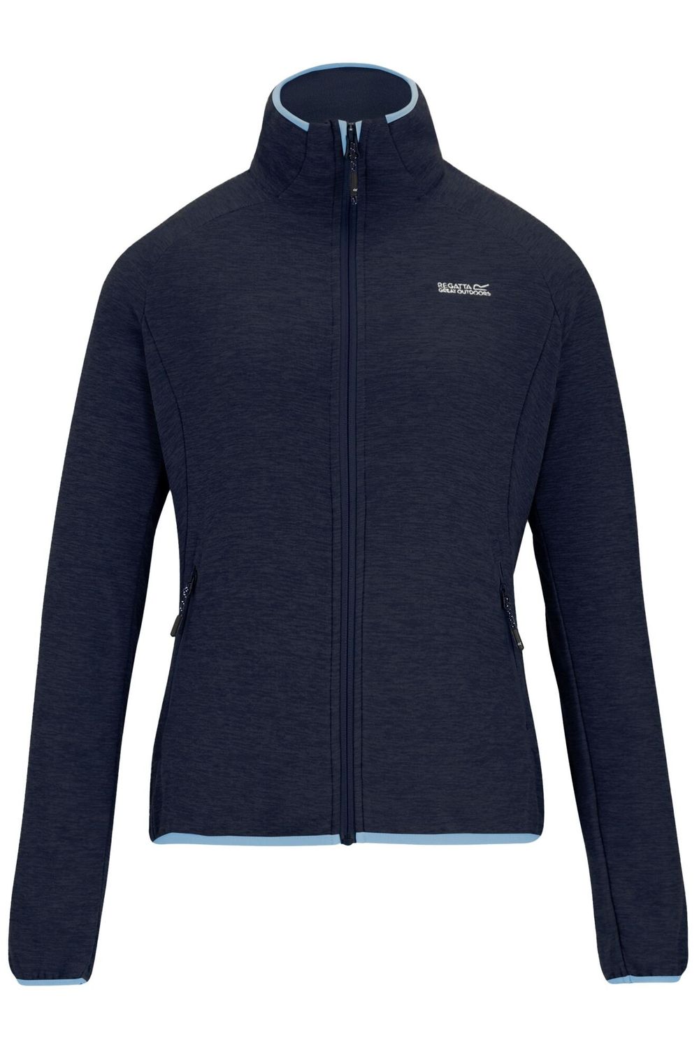 Navy Blue Rivendell Full Zip Fleece Jacket, Image 1 of 4
