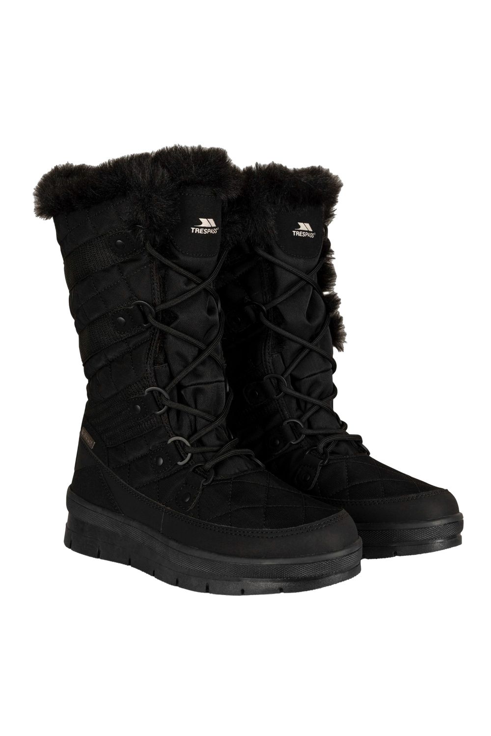 Black Evelyn Snow Boots, Image 1 of 4
