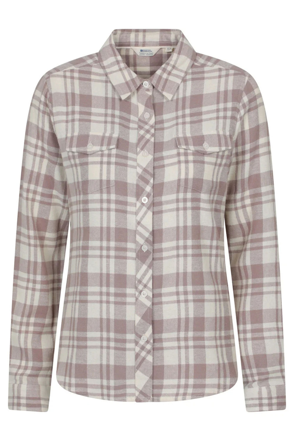 Beige Willow Flannel Shirt, Image 1 of 4